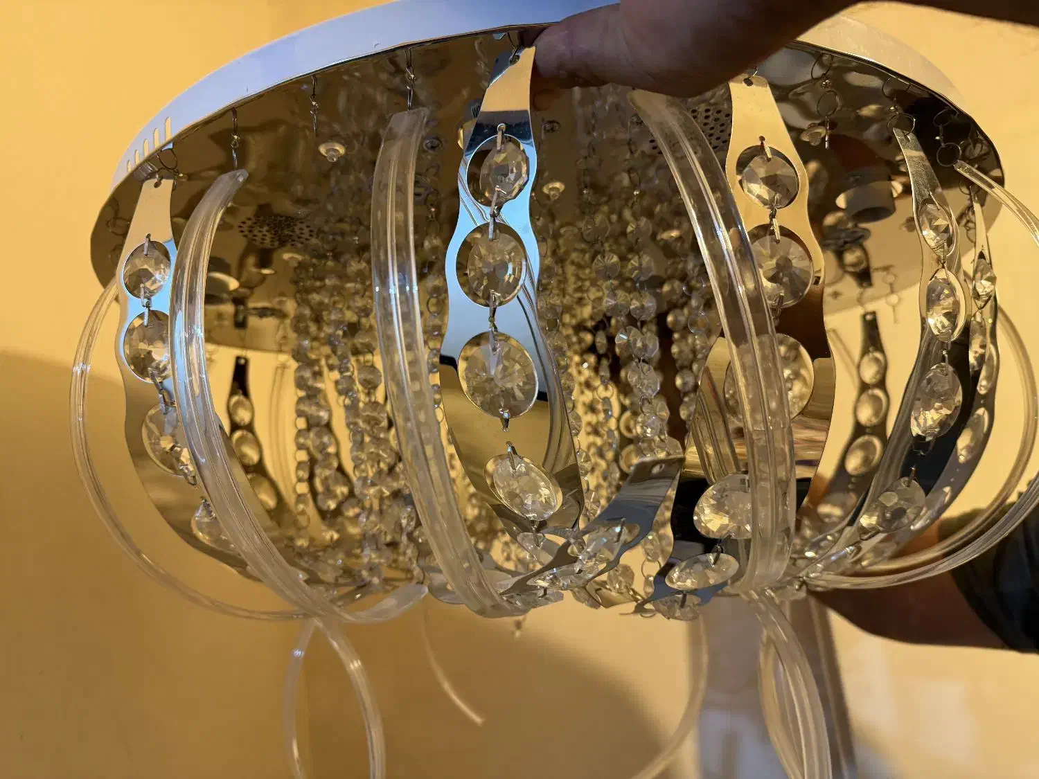 لوستر|لوستر و چراغ آویز|رودهن, |دیوار