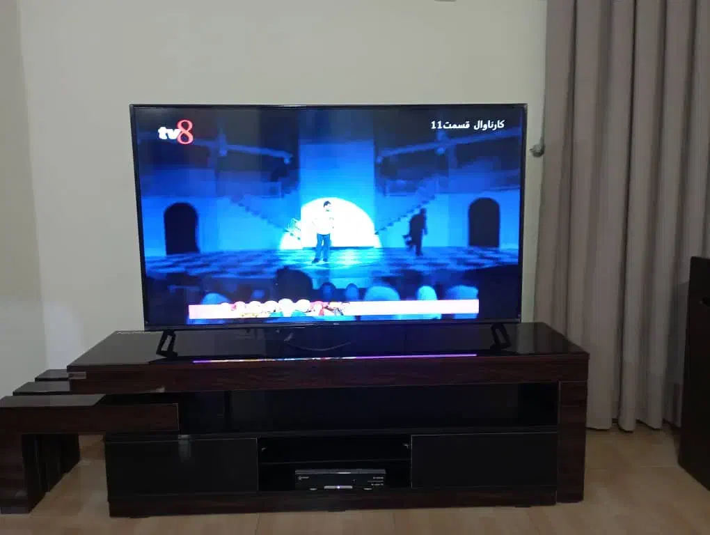 تلویزیون هوشمند ۵۵ اینچ|تلویزیون و پروژکتور|گنبد کاووس, |دیوار