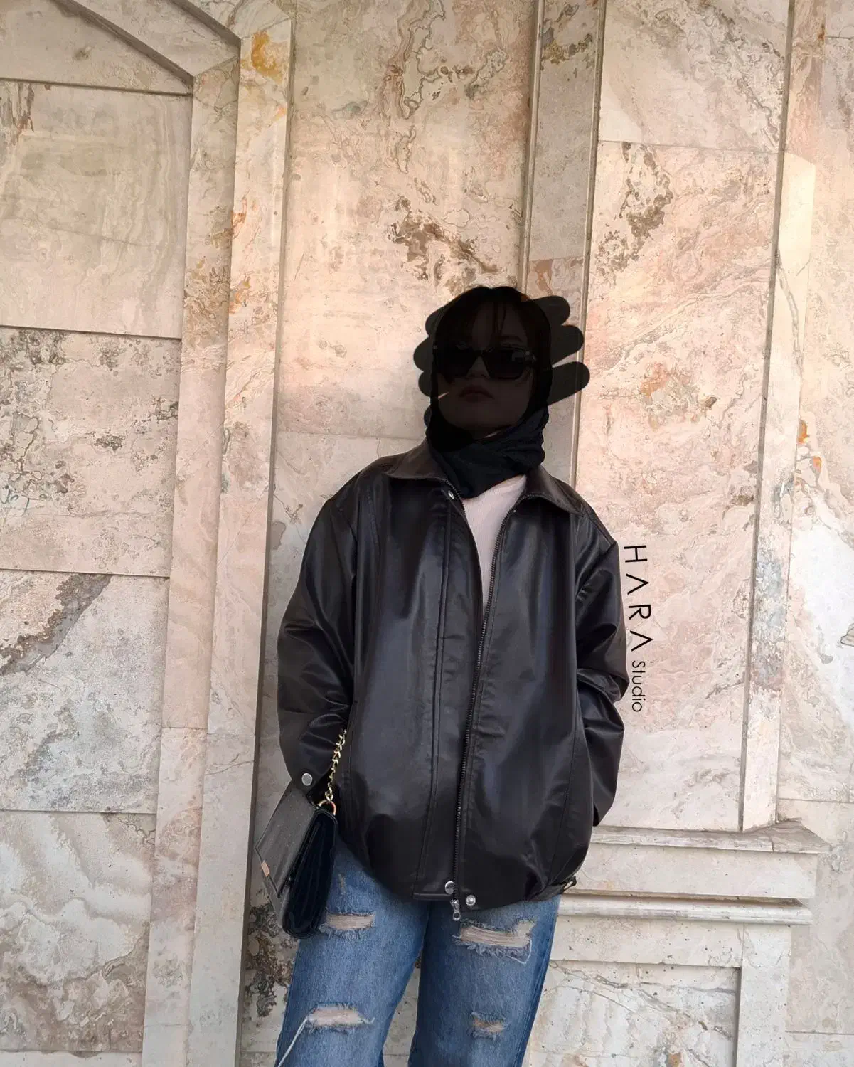 جکت چرم|لباس|اشتهارد, |دیوار