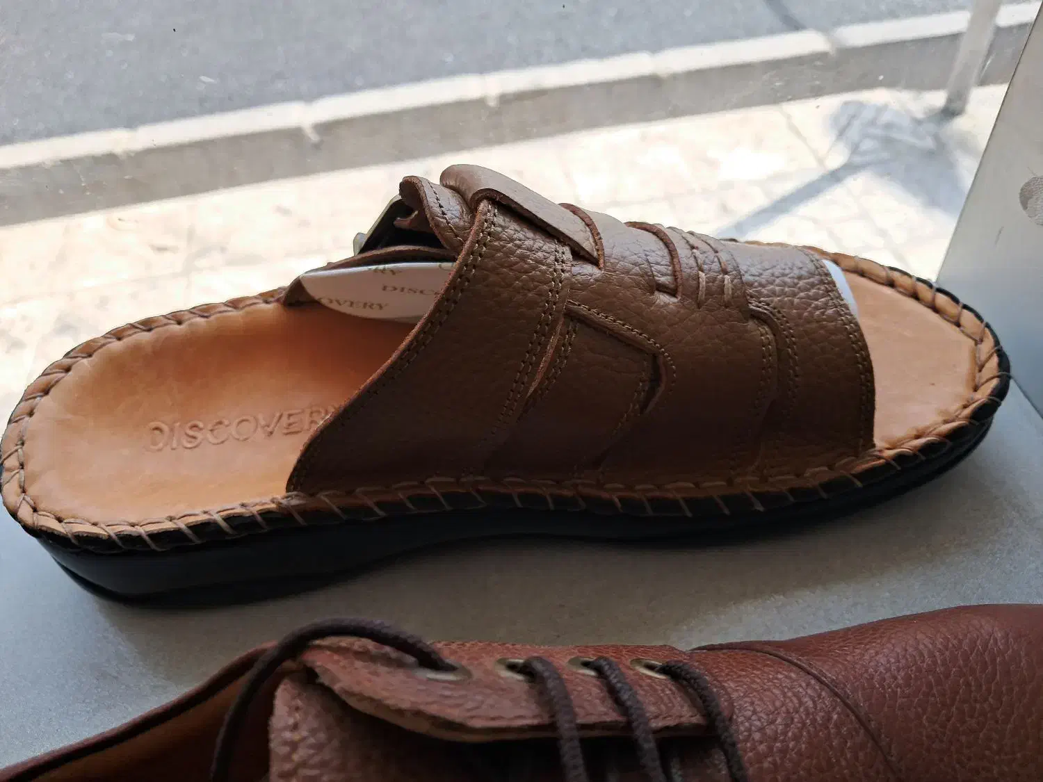 چرم دمپایی|کیف، کفش، کمربند|اسلام‌شهر, شهرک قائمیه|دیوار