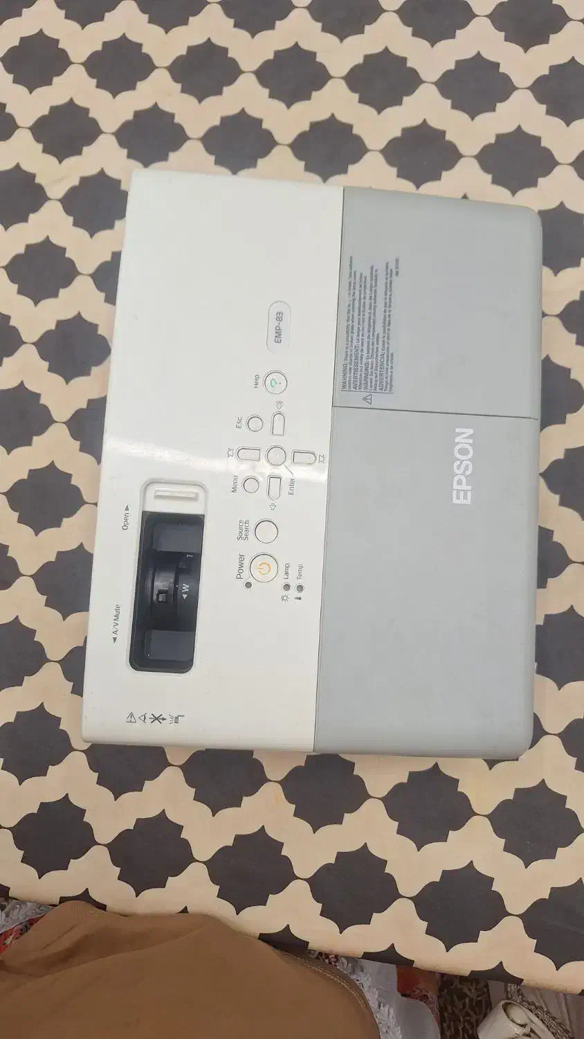 ویدئو پرژکتور با پرده|تلویزیون و پروژکتور|دلیجان, |دیوار