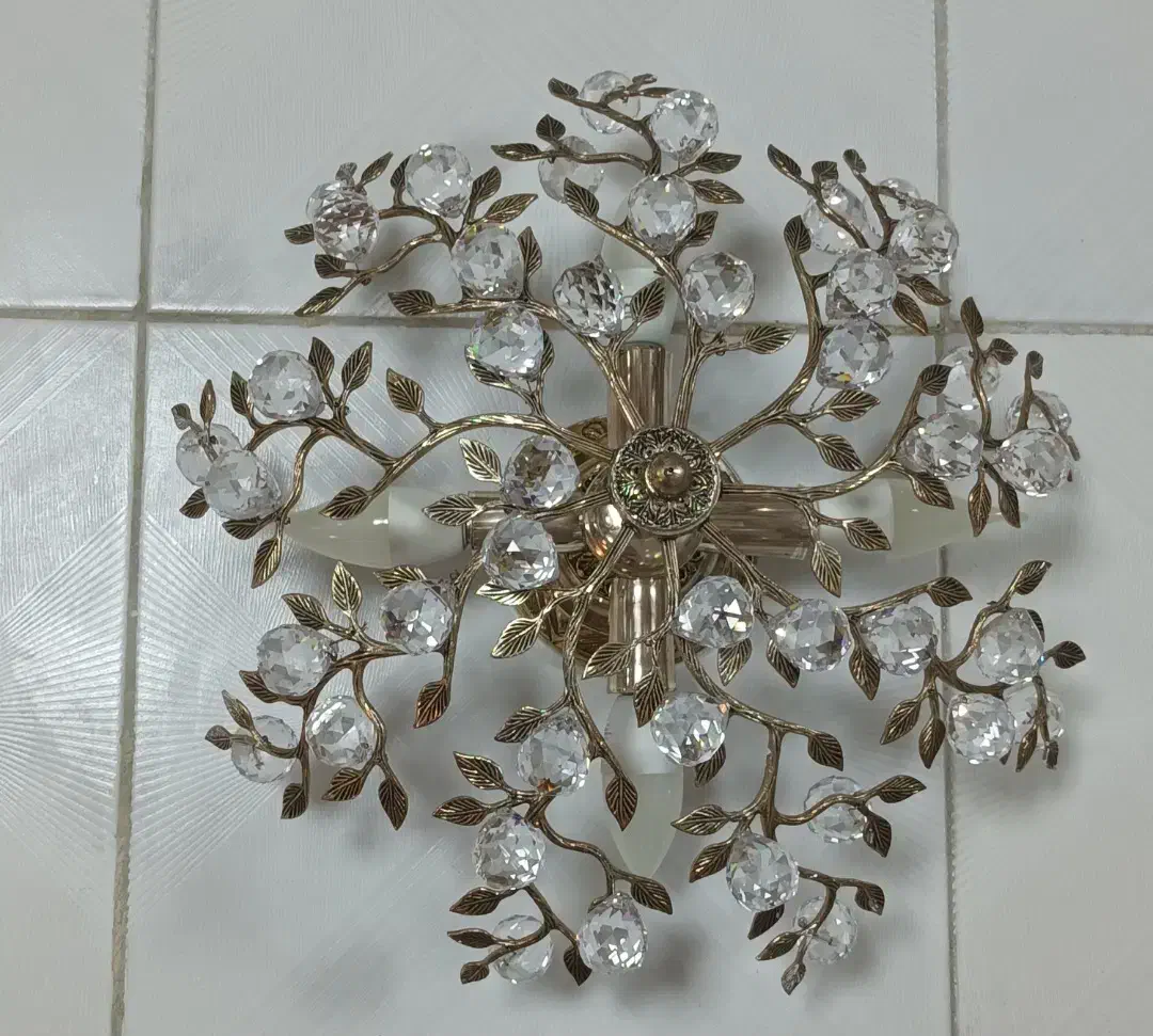 یک جفت لوستر برنجی ۴ شاخه|لوستر و چراغ آویز|مشهد, ارشاد|دیوار