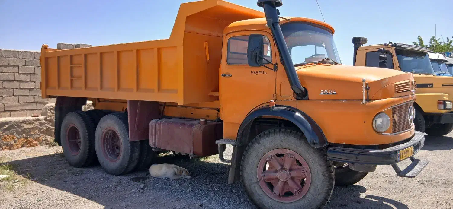 بنز ده چرخ کمپرسی|خودرو سنگین|باسمنج, |دیوار