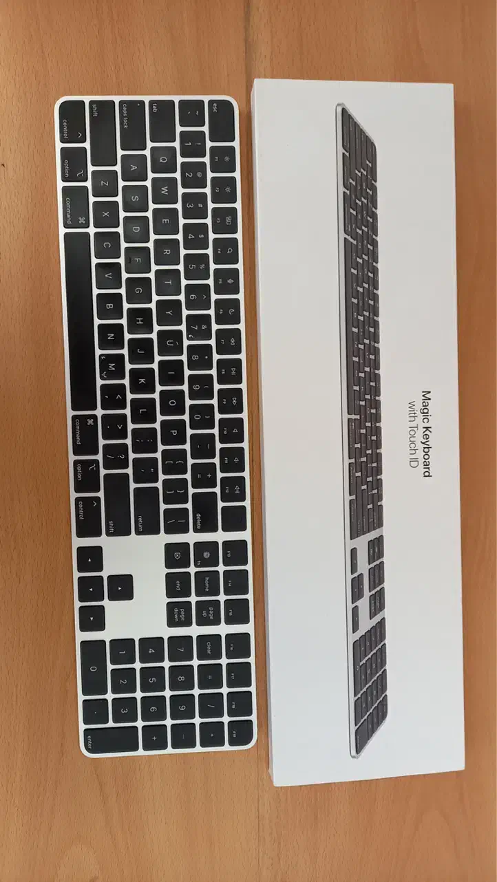 مجیک کیبورد اپل با تاچ آیدی (مشکی)|قطعات و لوازم جانبی رایانه|مرند, |دیوار