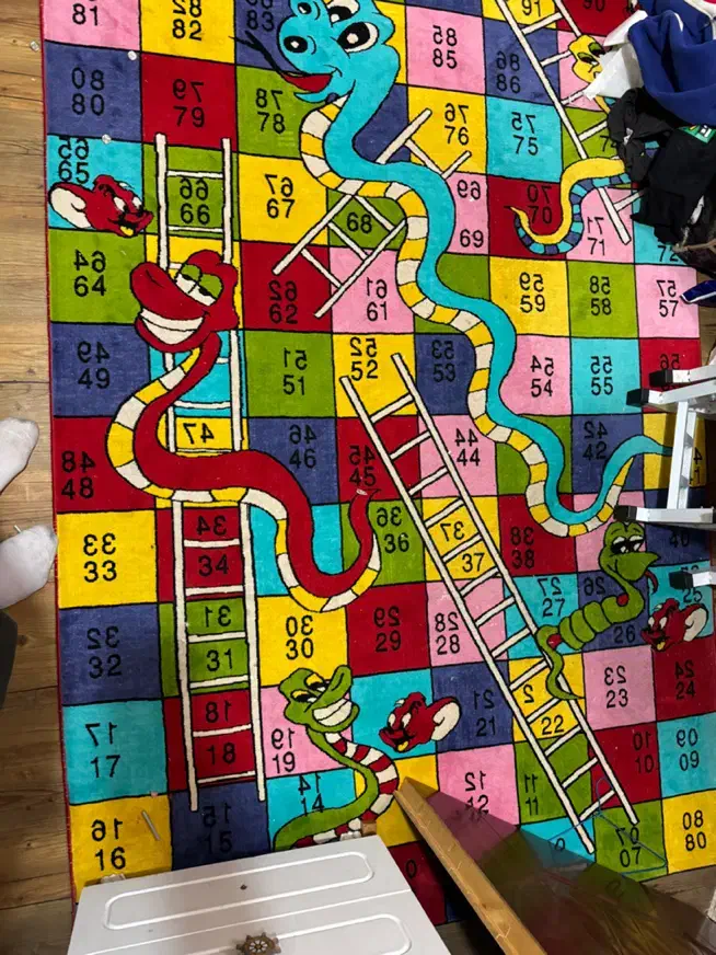 فرش فانتزی مارپله|فرش|مشهد, کوثر|دیوار