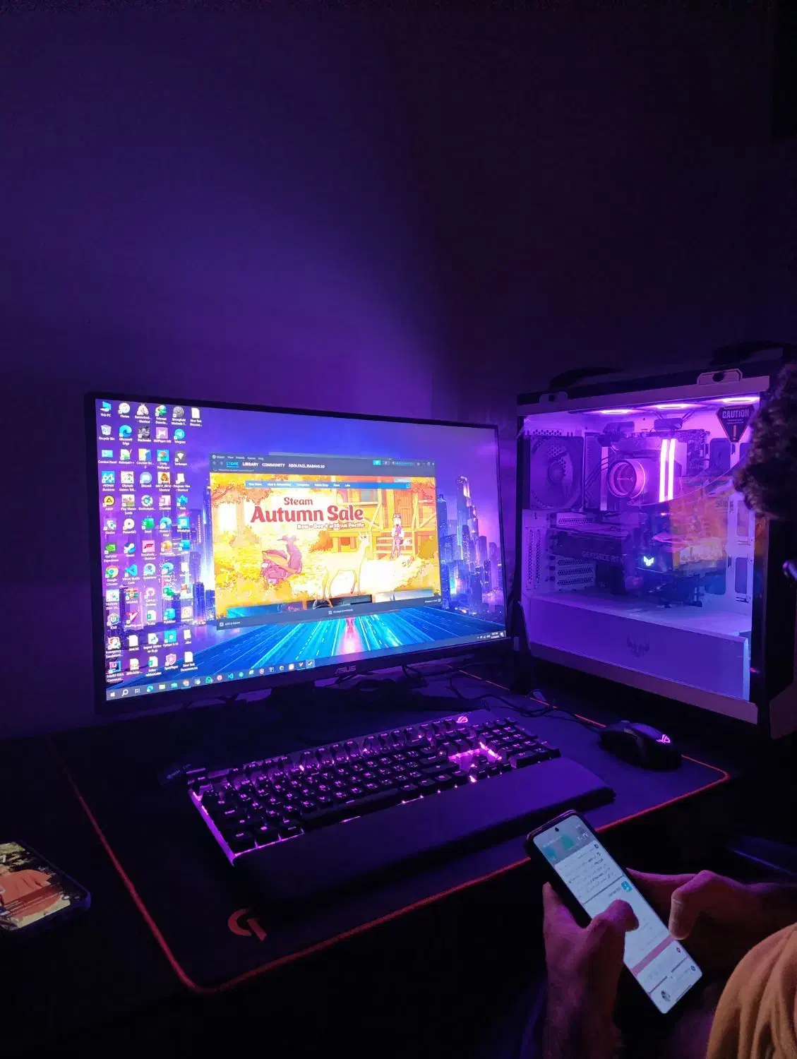 مانیتور ایسوس TUF Gaming VG28UQL1A|قطعات و لوازم جانبی رایانه|بوشهر, |دیوار