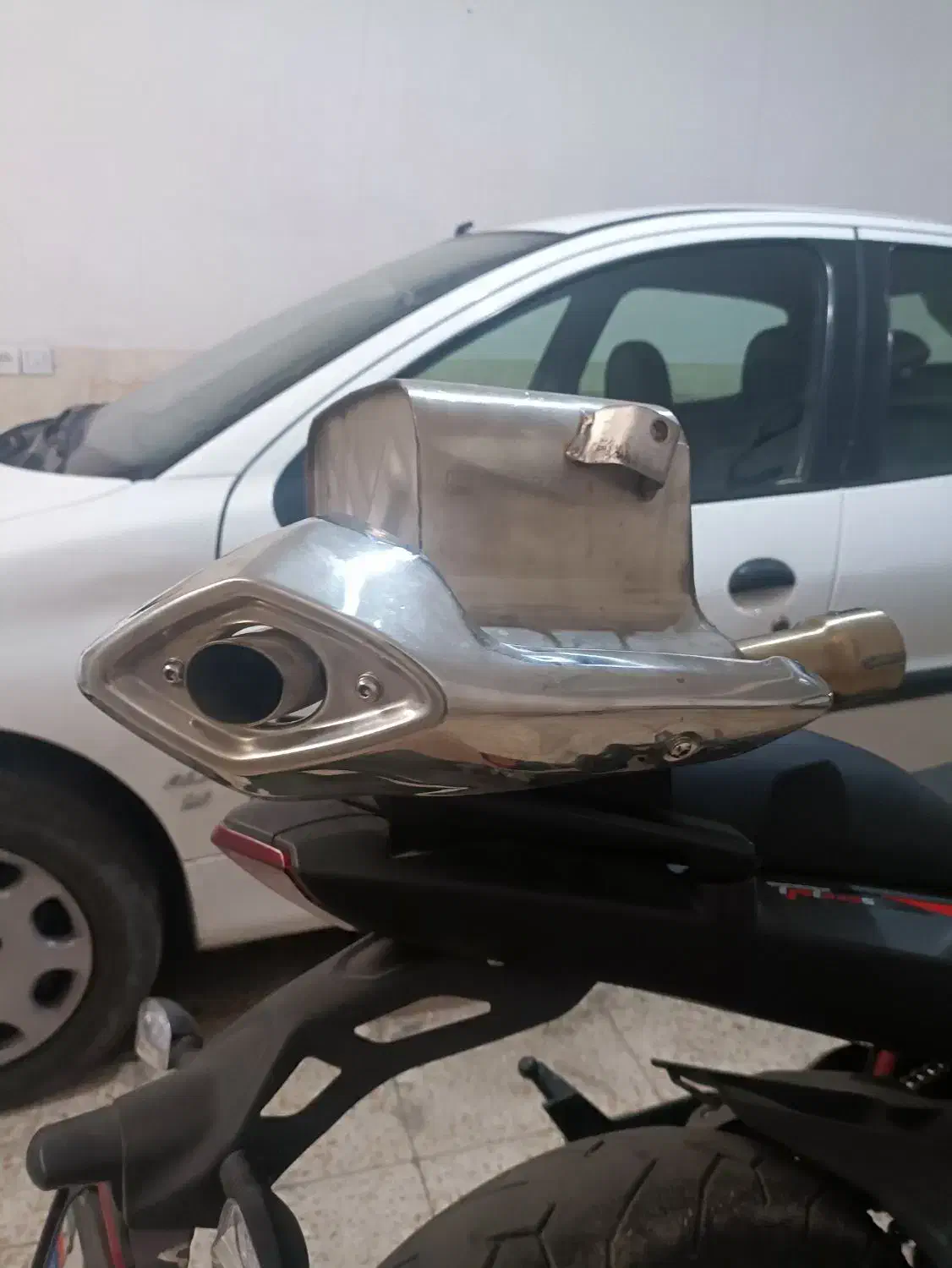 انباری اگزوز بنلی300|قطعات یدکی و لوازم جانبی|رباط‌کریم, نصیرشهر|دیوار