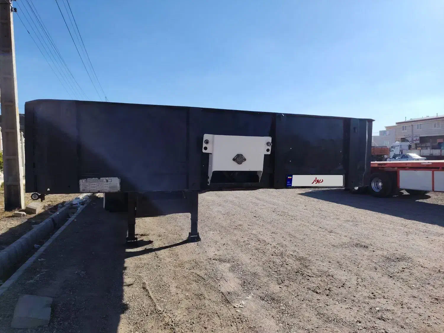 تریلی کفی دو محور ماموت|خودرو سنگین|بستان آباد, |دیوار