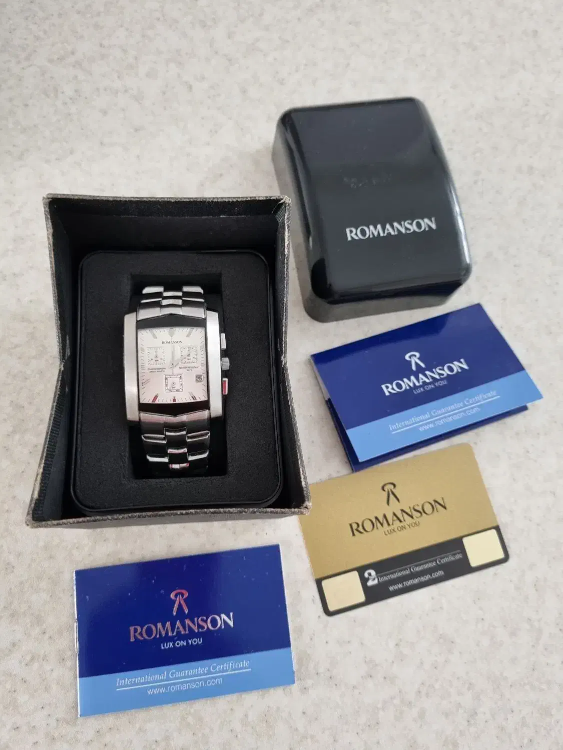 ساعت مچی مردانه کرنوگراف رومانسون و گنت اصل سوئیس|ساعت|تهران, قزل قلعه|دیوار