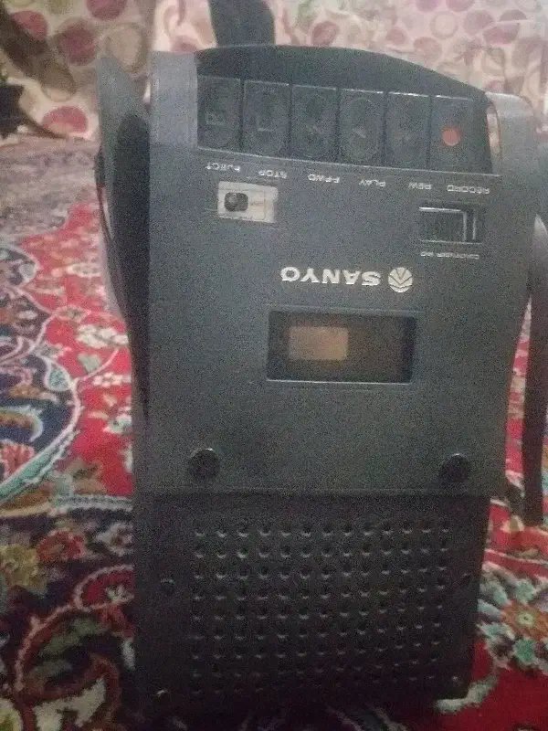 ظبط و پخش قدیمی سانیو|سیستم صوتی خانگی|اصفهان, فردوان|دیوار