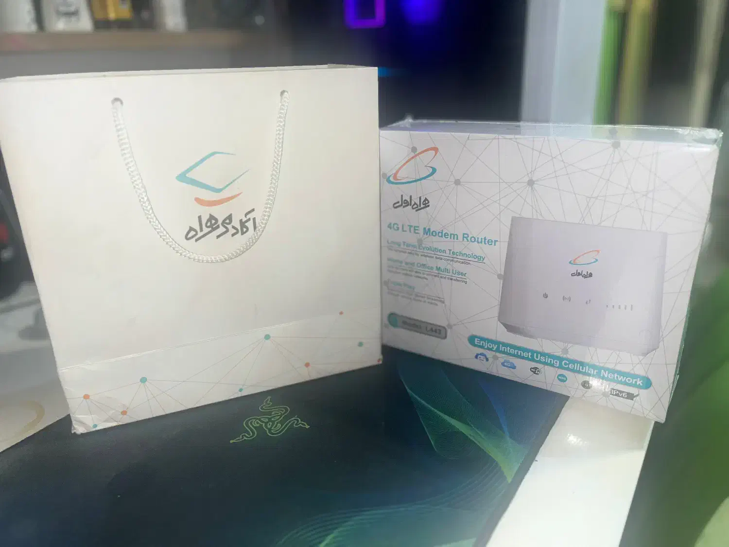 مودم همراه اول L443 (آکبند) + کارت هدیه|مودم و تجهیزات شبکه|تهران, شهرک فرهنگیان|دیوار