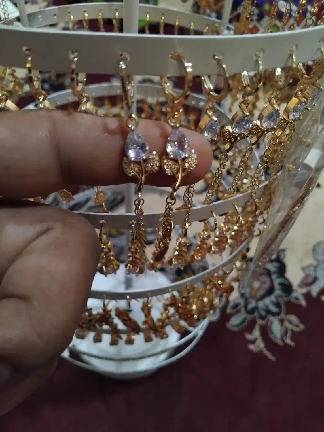 گوشواره وا انگشتر حراج|بدلیجات|سراوان, |دیوار