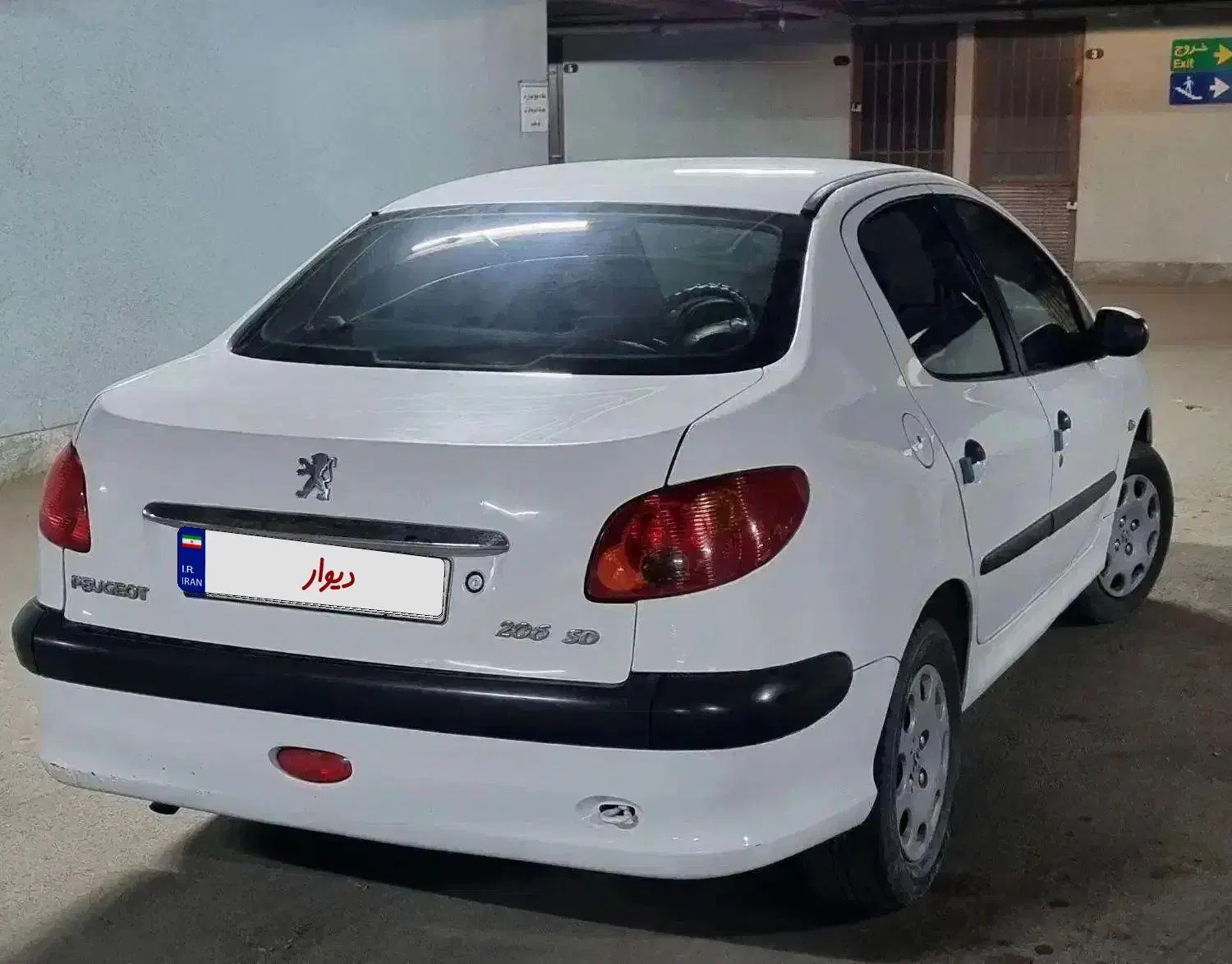 پژو 206 SD مدل 1390 سفید V20|خودرو سواری و وانت|اصفهان, خرم|دیوار