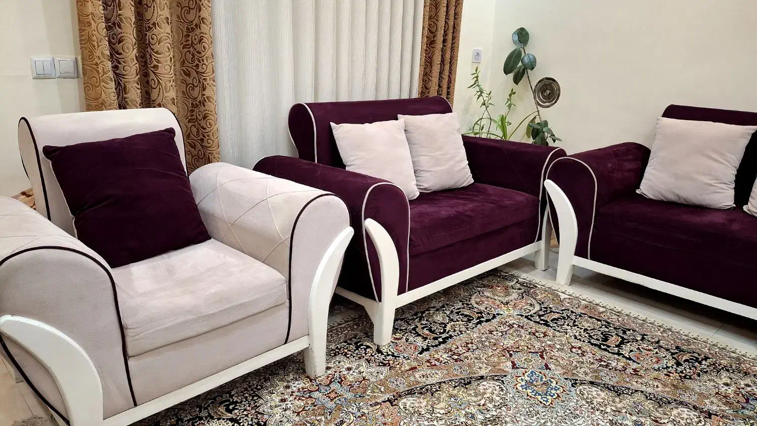 مبل اسکارلت|مبلمان خانگی و میز عسلی|شیراز, دارالرحمه|دیوار