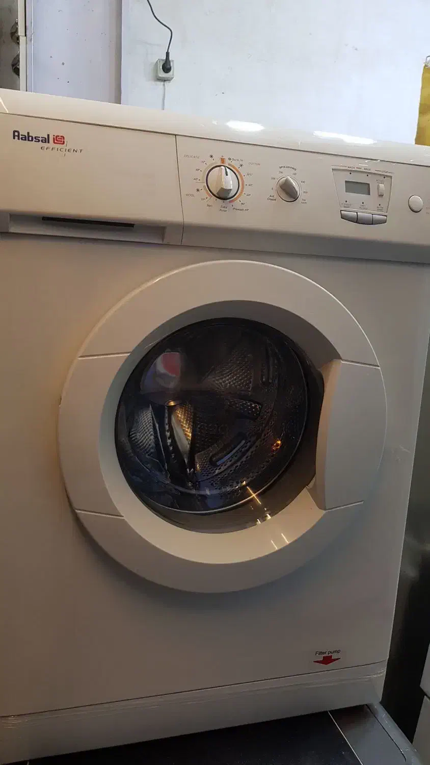 لباسشویی ۶کیلویی آبسال|ماشین لباسشویی و خشک‌کن لباس|قم, شهرک امام حسن|دیوار