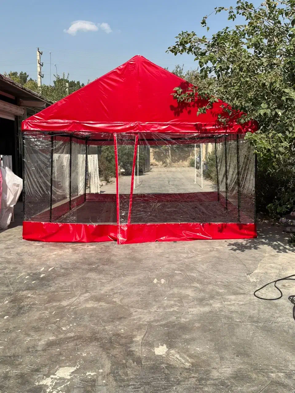 سایبان با تنظیم ارتفاع چتر و الاچیق زمستانه|کوهنوردی و کمپینگ|تهران, تهرانسر شرقی|دیوار