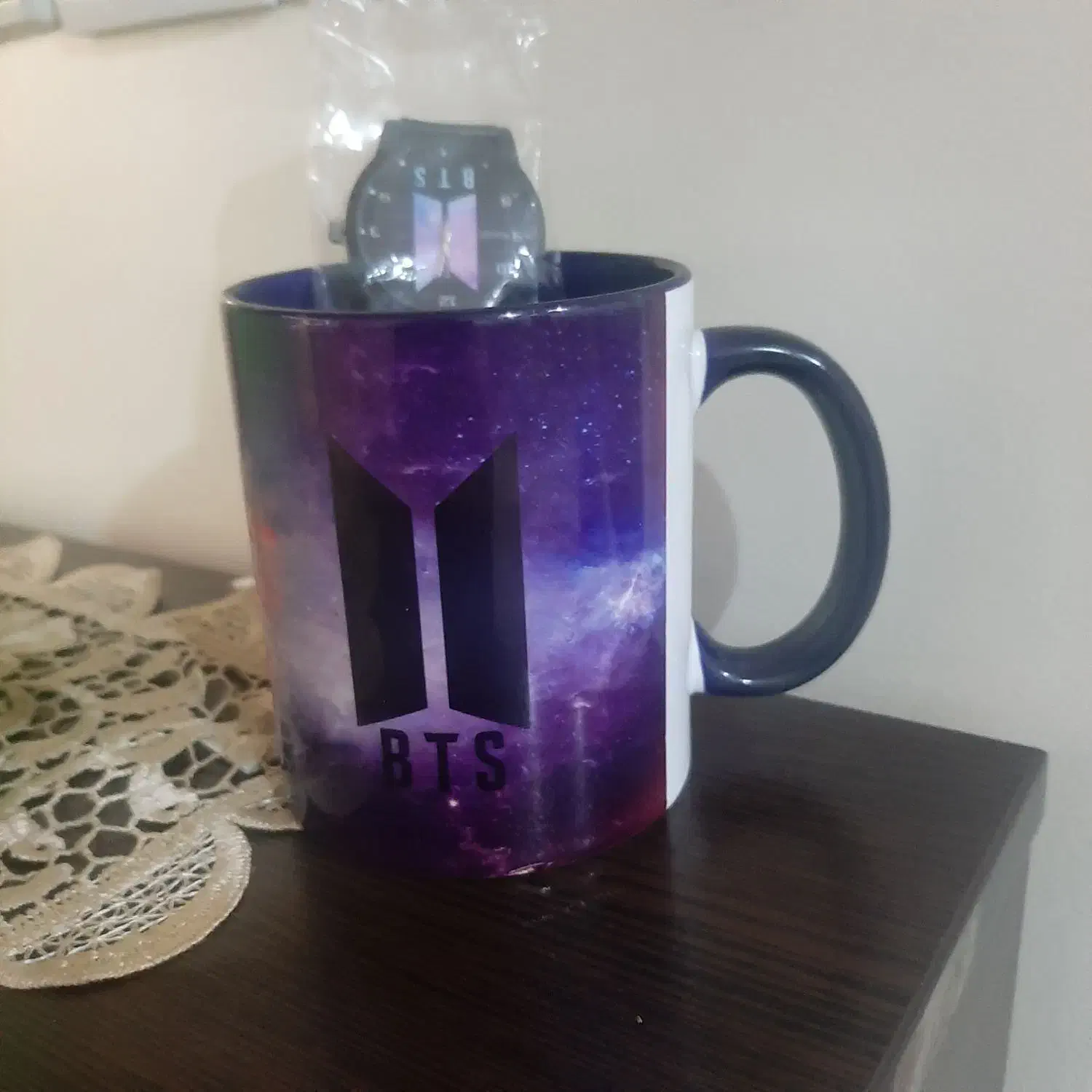 ماگ و ساعت با طرح بی تی اس|ساعت|تهران, تهرانپارس شرقی|دیوار