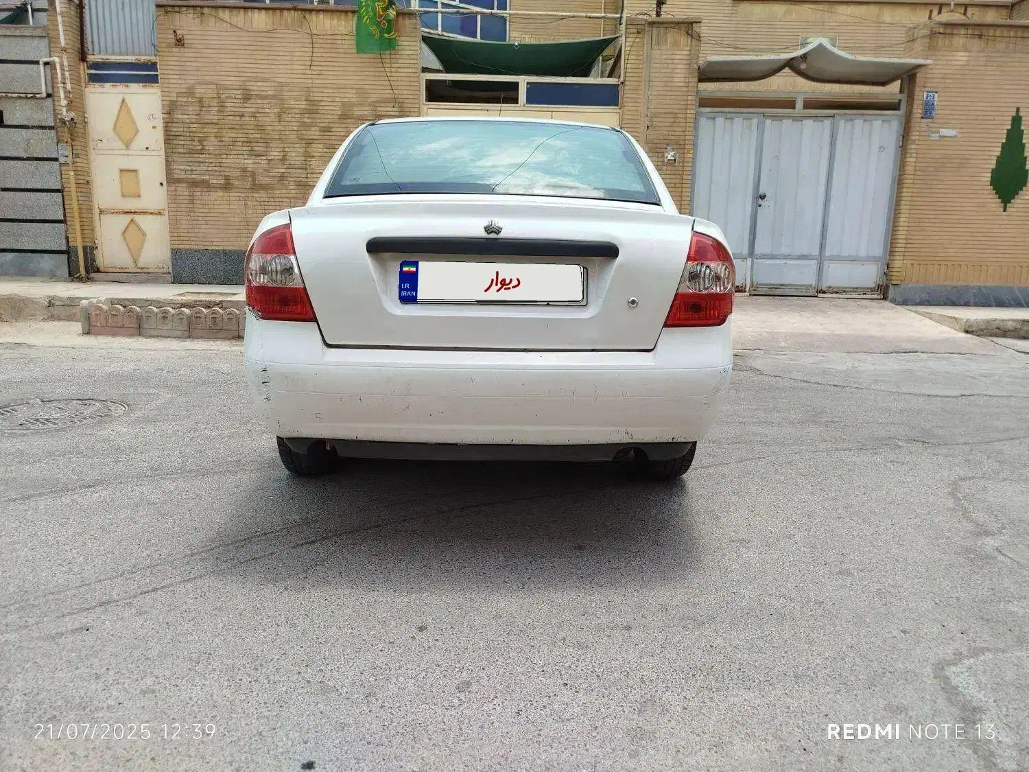 تیبا صندوق‌دار دوگانه سوز CNG دستی، مدل ۱۳۹۷|خودرو سواری و وانت|اهواز, کمپلو شمالی|دیوار