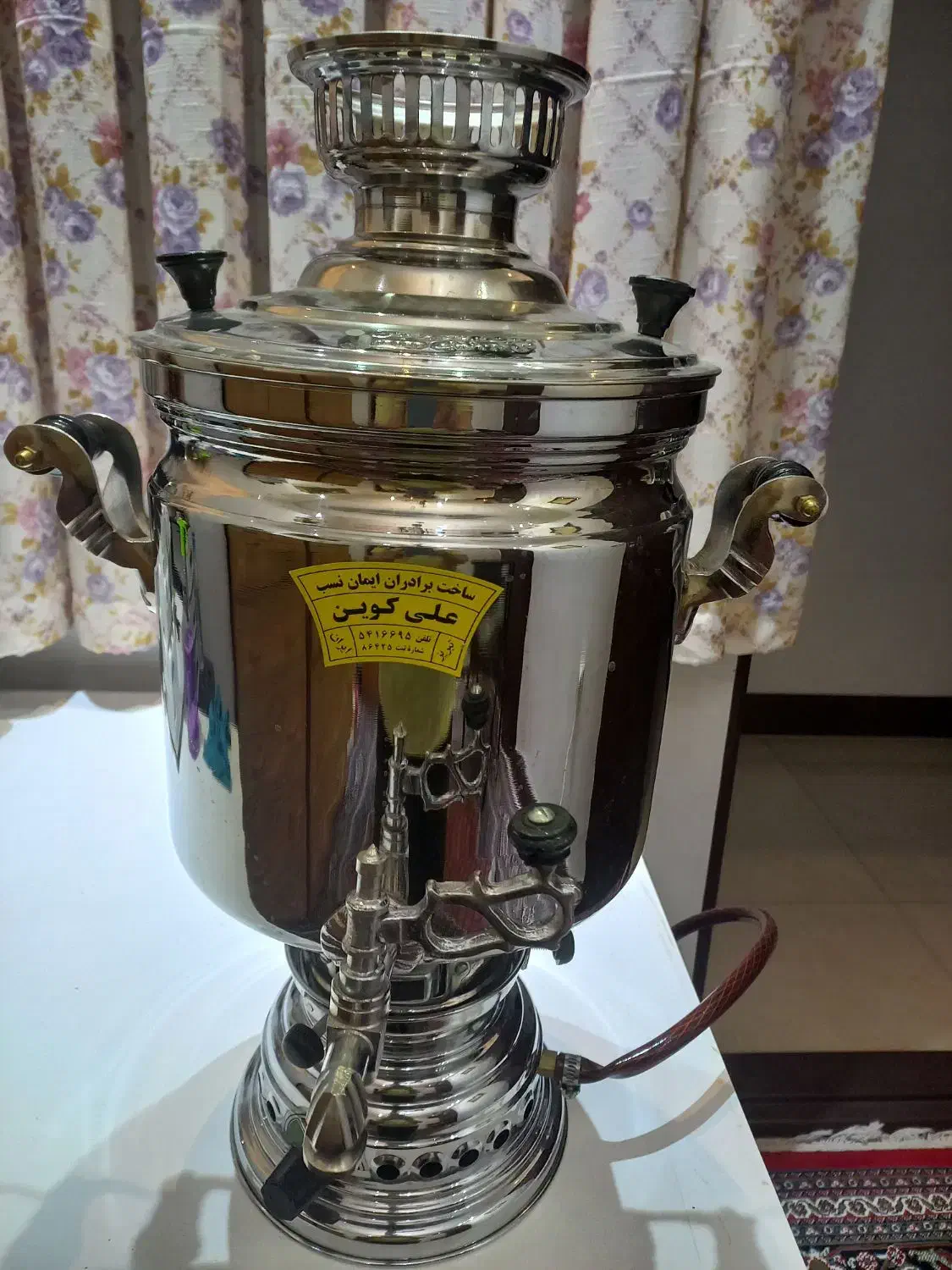 سماور گازی مجلسی|سماور، چای‌ساز، قهوه‌ساز|زنجان, |دیوار