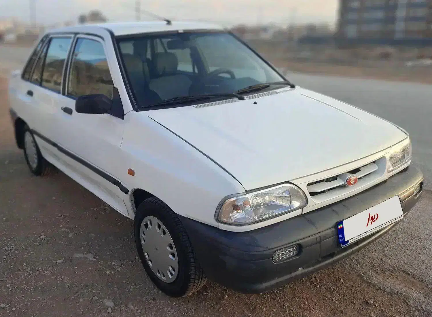 پراید سفید مدل ۸۸|خودرو سواری و وانت|بجنورد, |دیوار