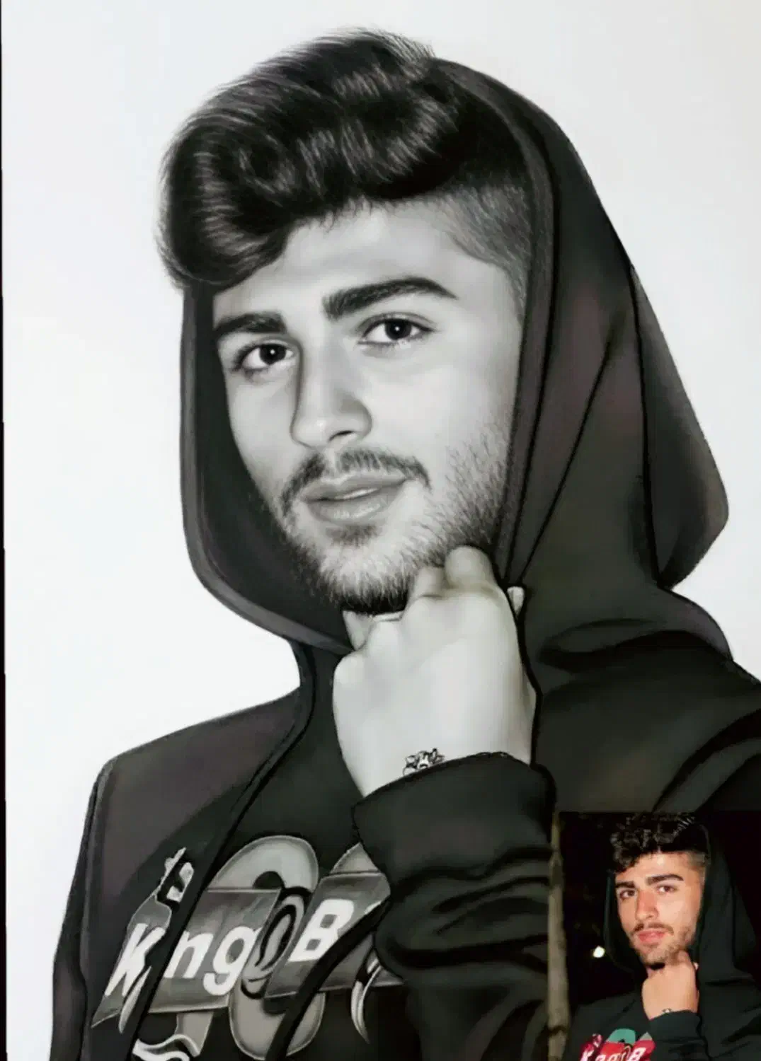 سفارش طراحی چهره هدیه و سوپرایزی هنری و ماندگار|تابلو، نقاشی، عکس|مشهد, آزادشهر|دیوار