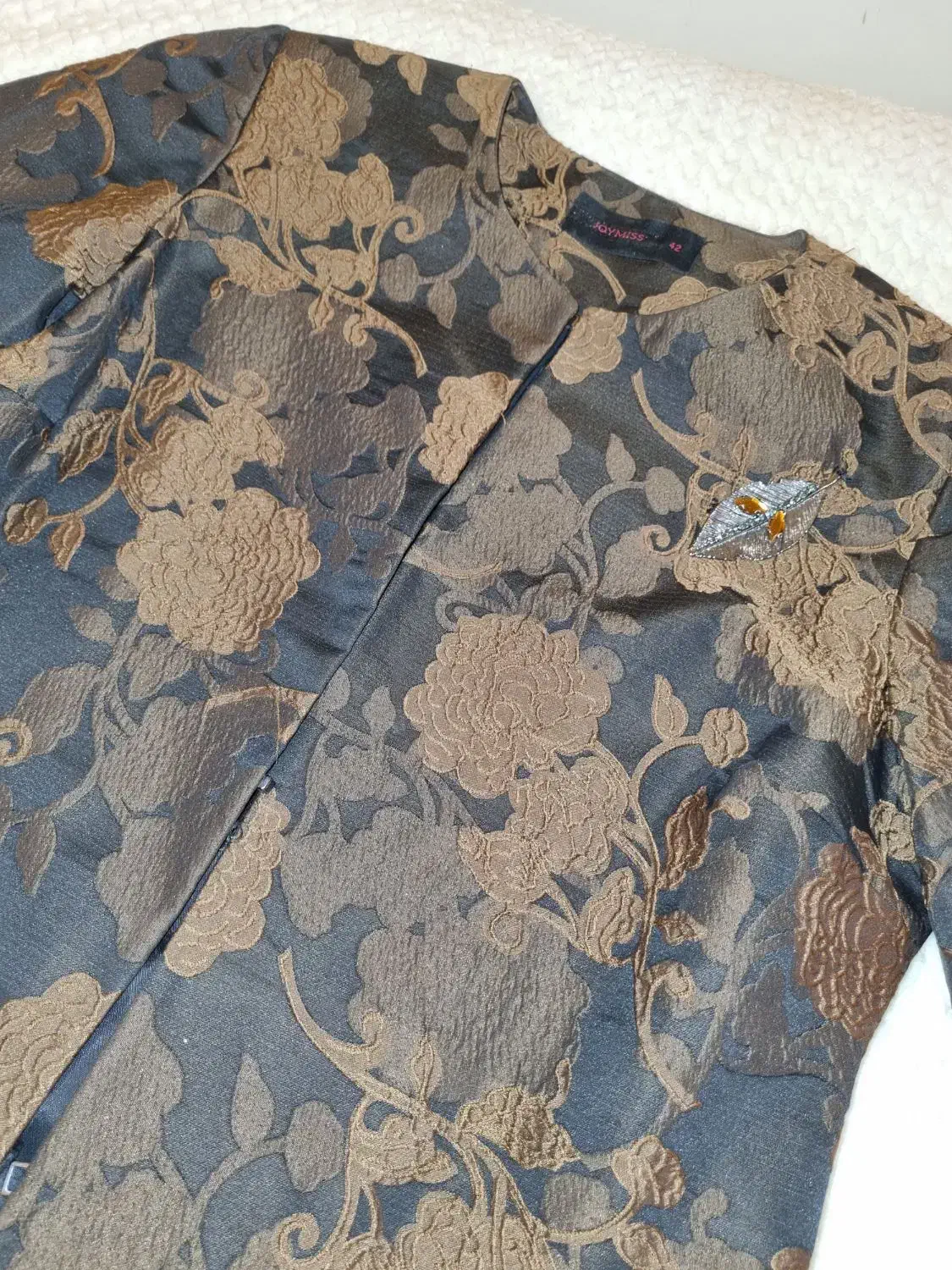 مانت کتی بلند ترک قهوه ای رنگ|لباس|تهران, شهرک بوعلی|دیوار