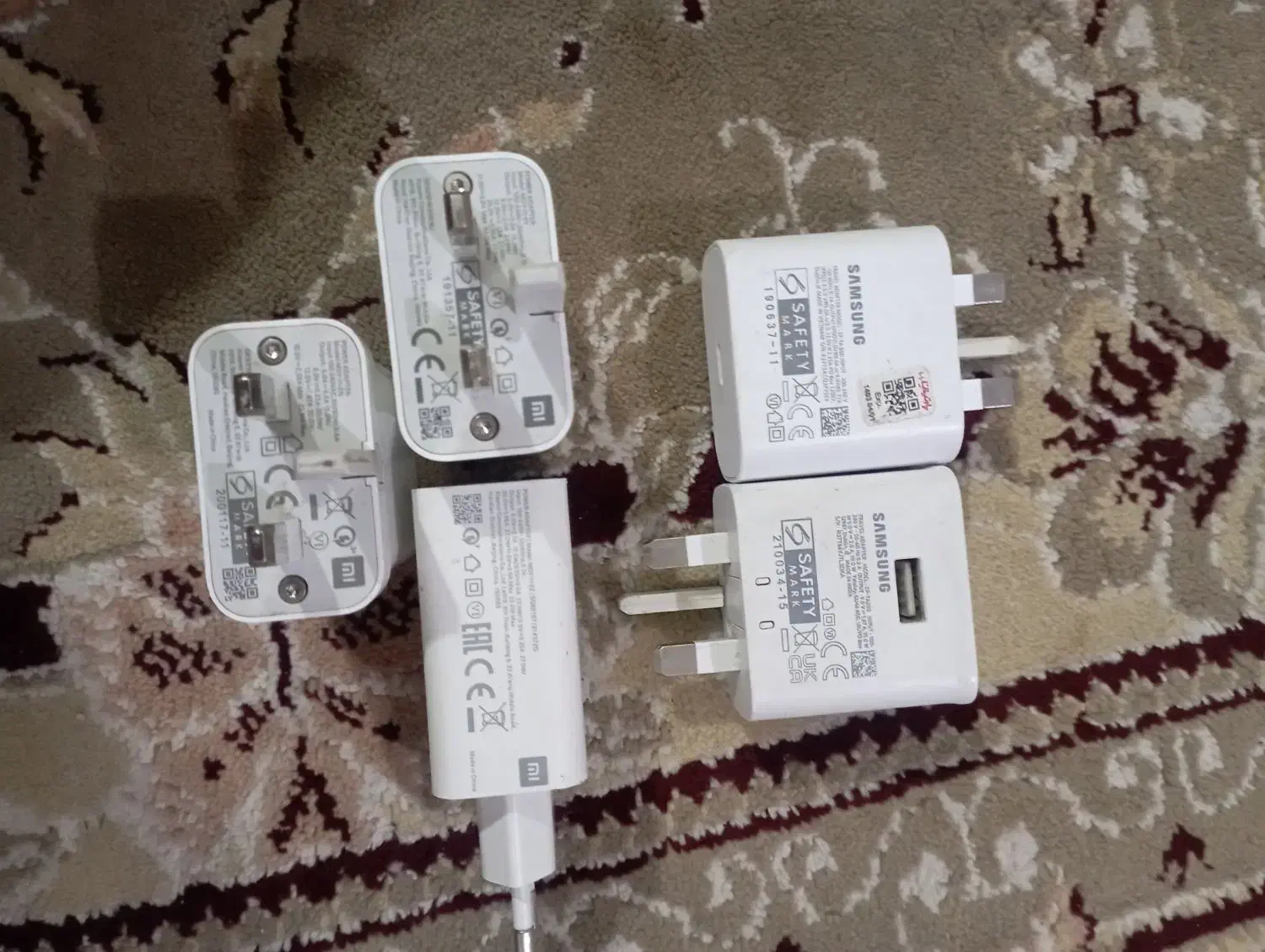 شارژر شیااومی سامسونگ فست شارژ اصلی|لوازم جانبی موبایل و تبلت|مشهد, شهید قربانی|دیوار