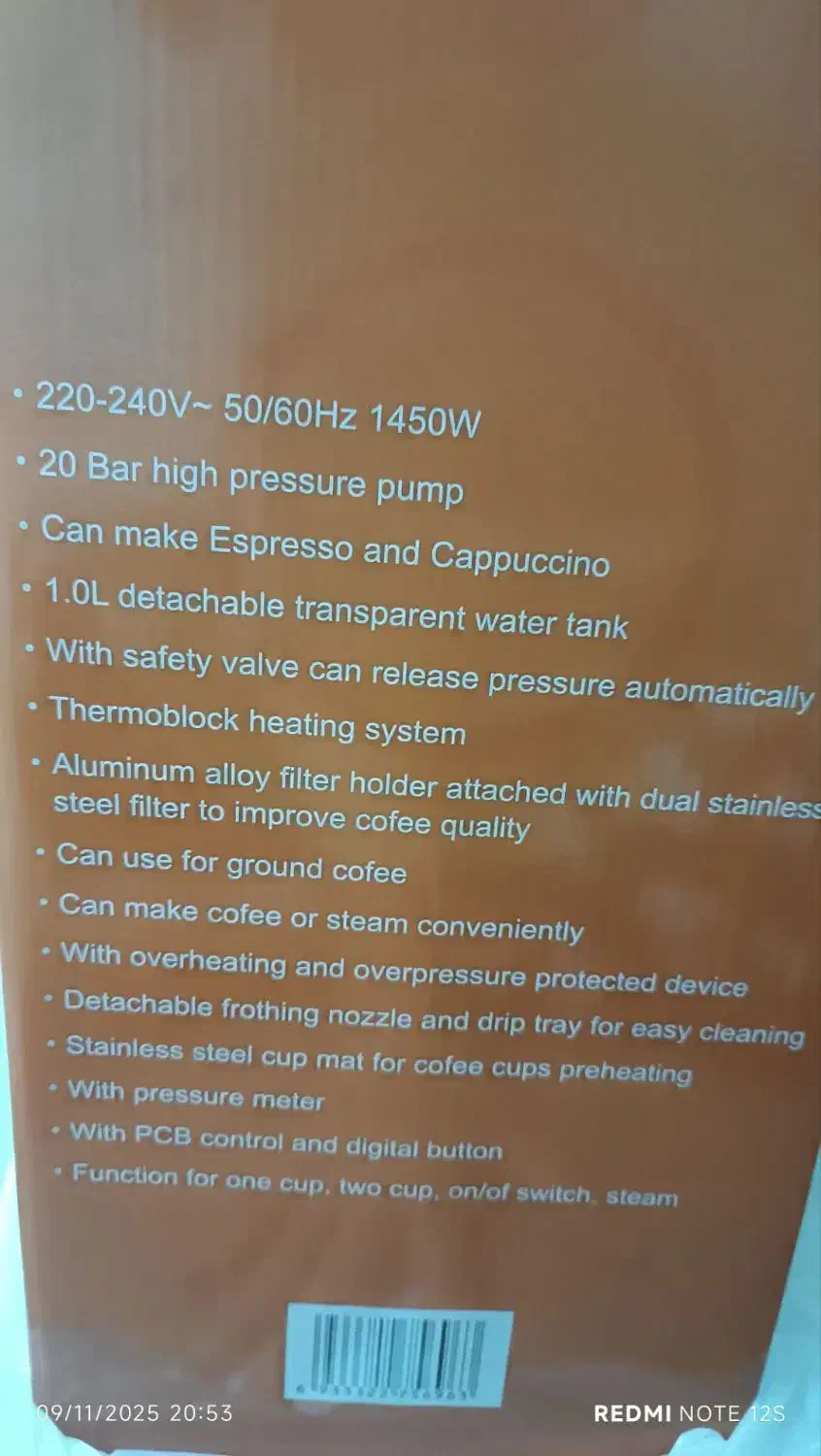 قهوه ساز مونتونی ۱۴۵۰W|سماور، چای‌ساز، قهوه‌ساز|بجنورد, |دیوار