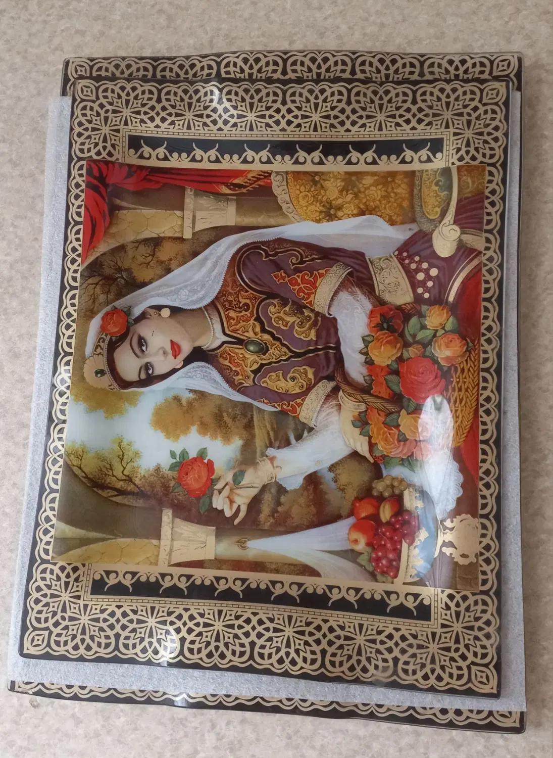 سینی|ظروف سرو و پذیرایی|ساوه, |دیوار