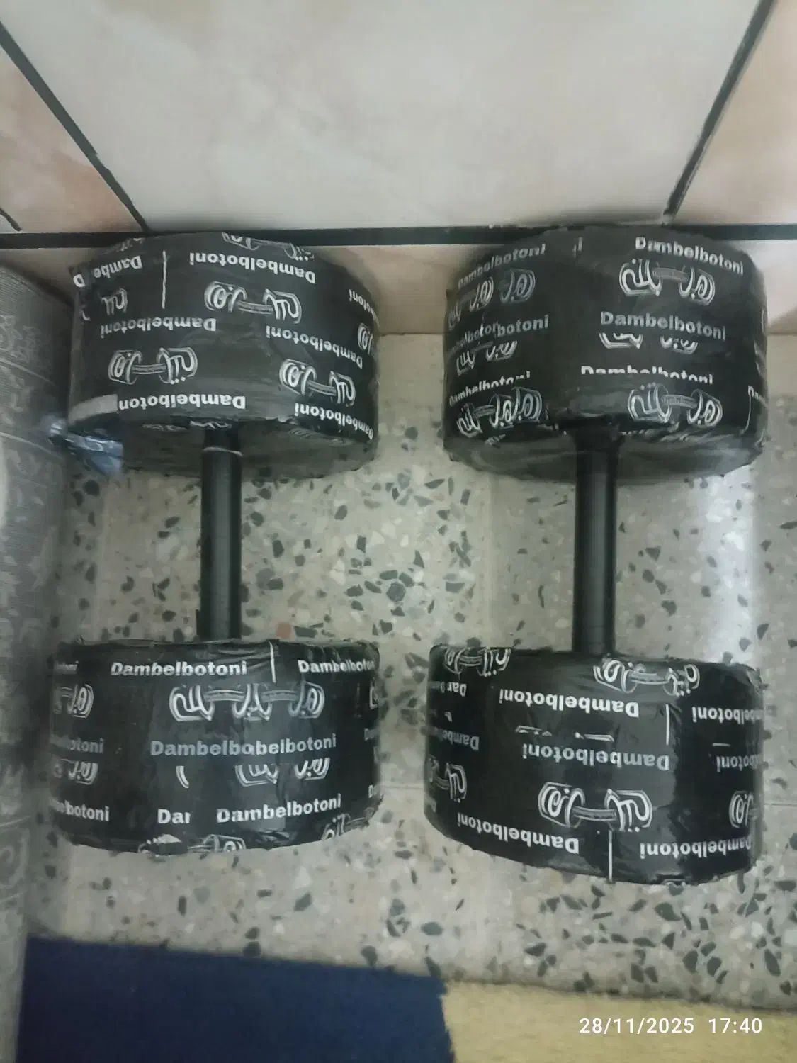 دمبل و وزنه بتنی|تجهیزات ورزشی|اندیمشک, |دیوار