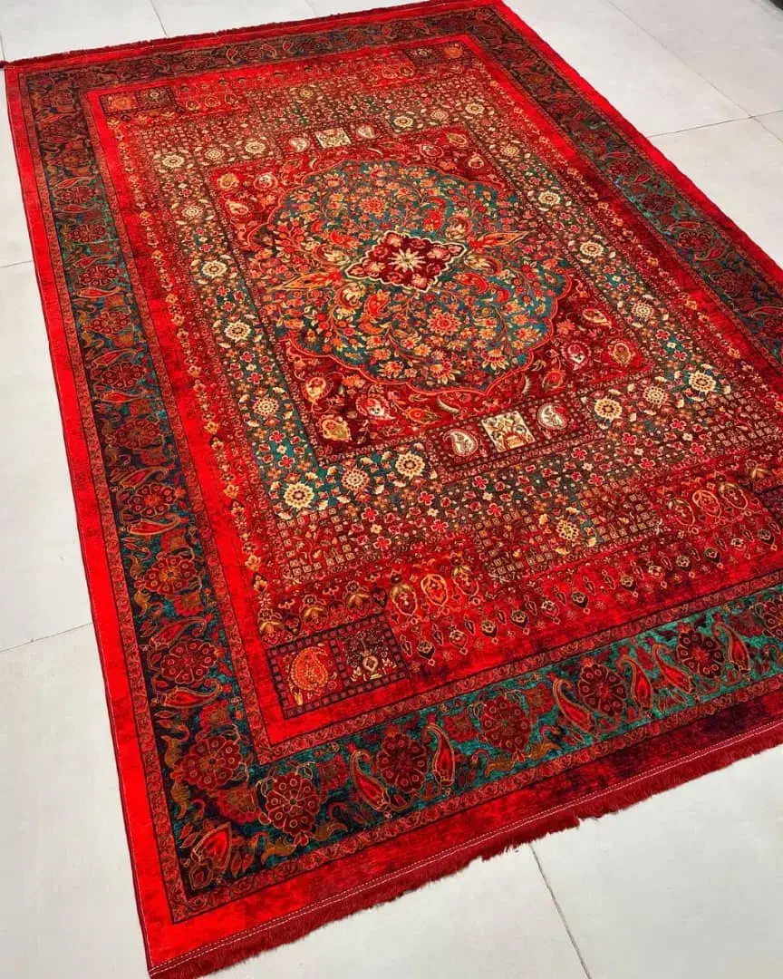 ۱۲۰۰ شانه ابریشم نما|فرش|کاشان, شهید زجاجی|دیوار