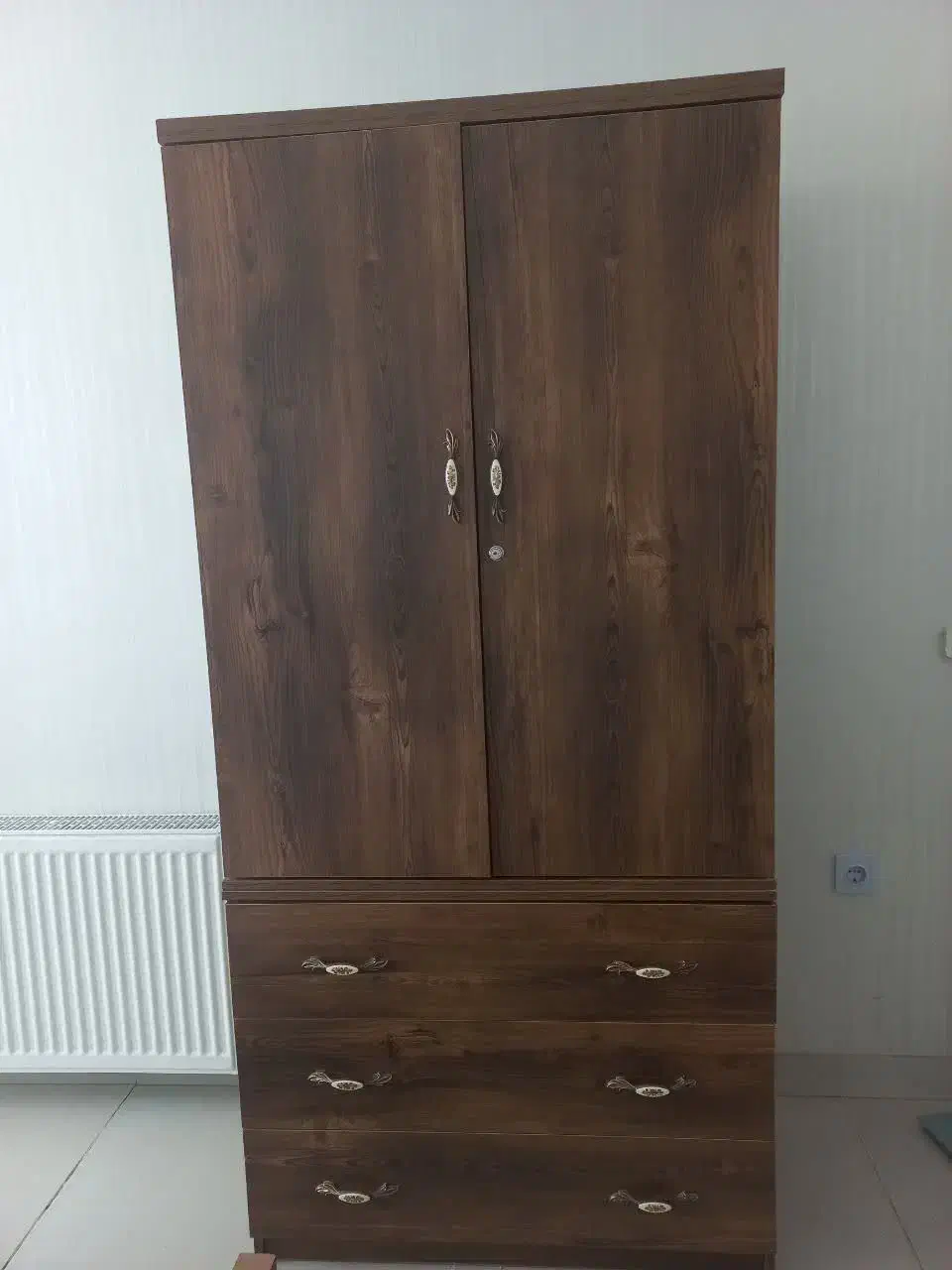 کمد لباس دوتیکه سالم|جاکفشی، کمد، دراور|کرج, شهرک جهان آرا|دیوار