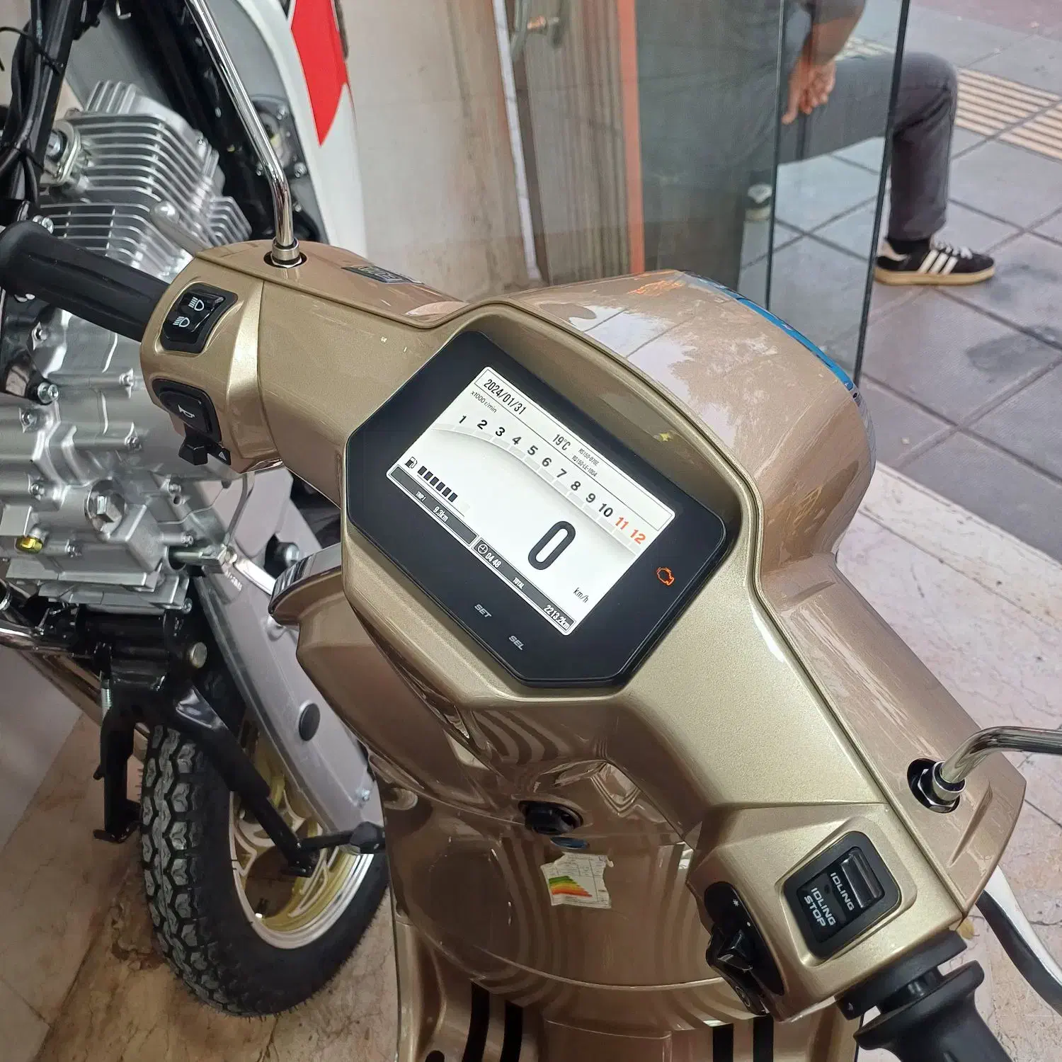 موتور طرح وسپا همتاز ۱۴۰۳درحد خشک|موتورسیکلت|اصفهان, شاهد|دیوار