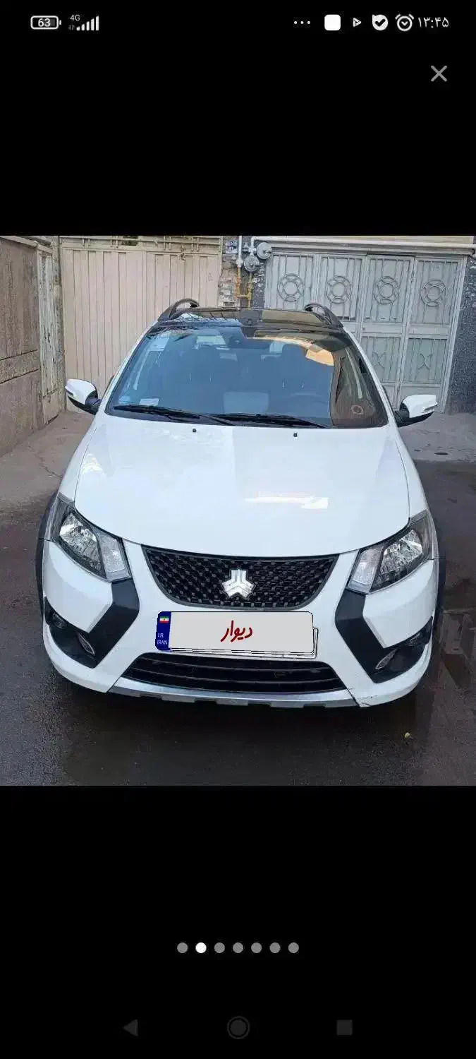 کوییک ۱۴۰۲ R سفید مشکی|خودرو سواری و وانت|نجف‌آباد, شهدای غربی|دیوار