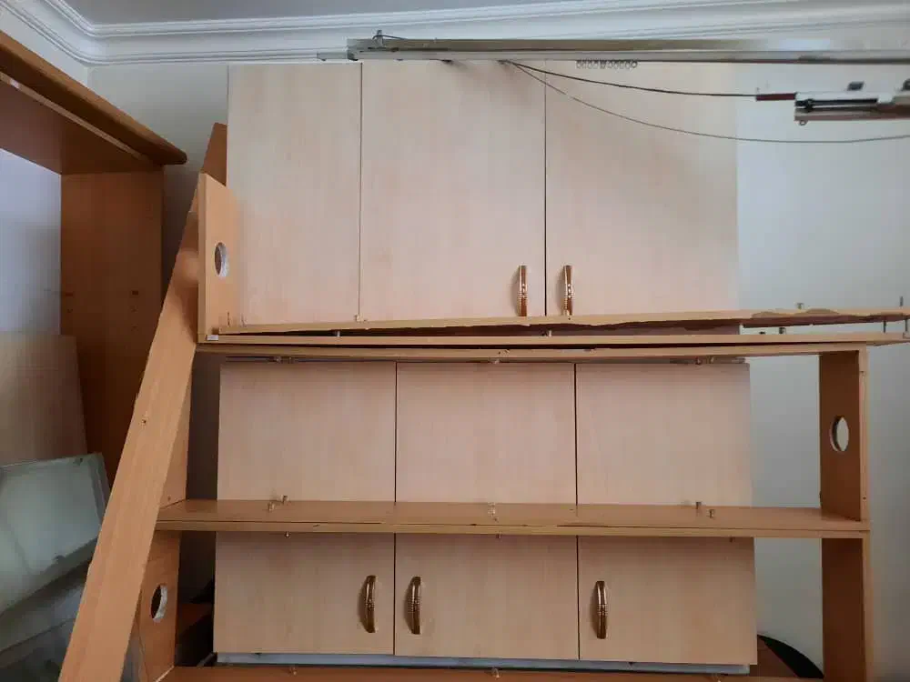 کابینت فلز و ام دی اف|مصالح و تجهیزات ساختمان|اصفهان, درب کوشک|دیوار