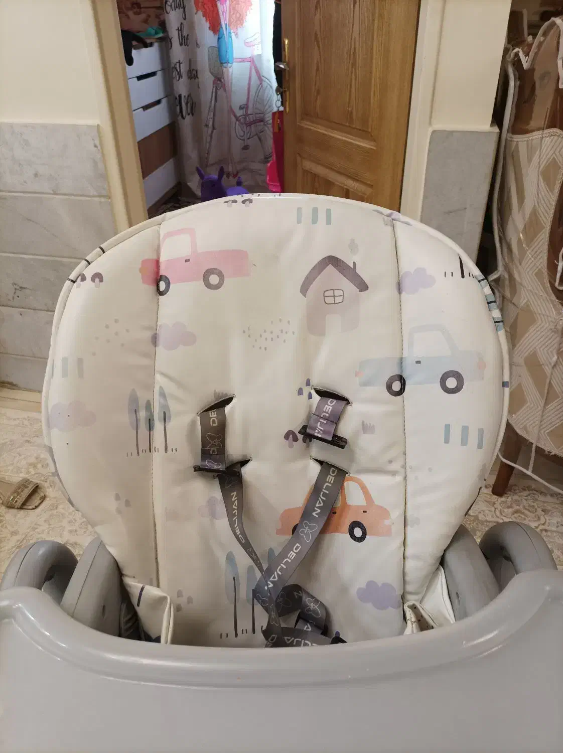 صندلی غذای کودک دلیجان|تخت و صندلی بچه|شهریار, شهریار|دیوار