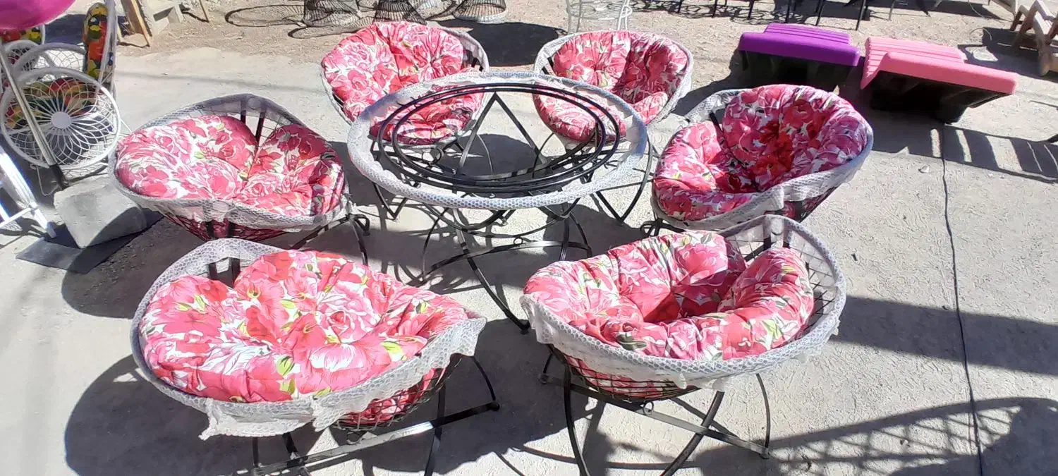 مبلمان باغی و صندلی باغی آلمریا نا iwiaoa آتشدان|مبلمان خانگی و میز عسلی|هشتگرد, طاووسیه|دیوار