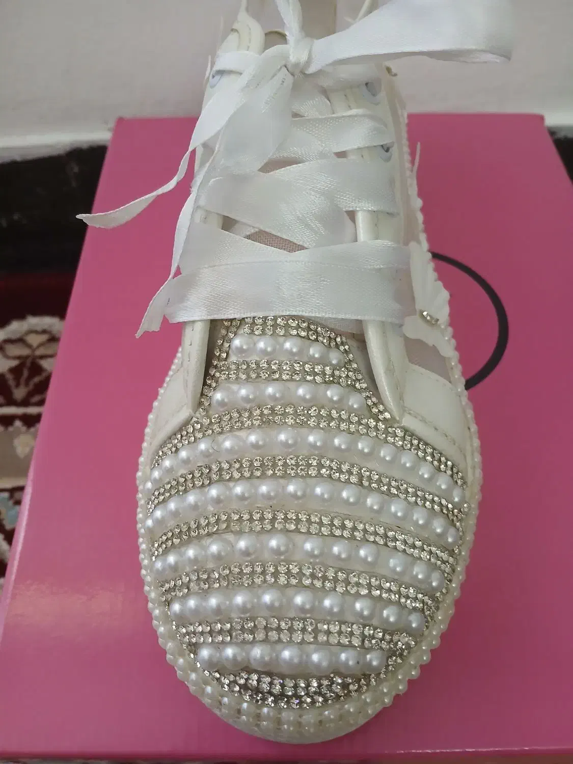 کتونی عروس درحد نو|کیف، کفش، کمربند|دورود, |دیوار