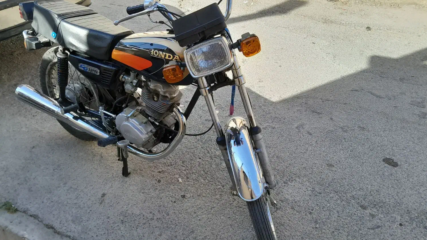 موتور ۱۲۵ مزایده|موتورسیکلت|ایلام, |دیوار