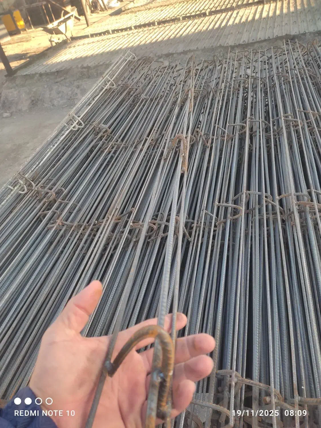 اسکلت پایه فنس بتنی|مصالح و تجهیزات ساختمان|کرمانشاه, |دیوار