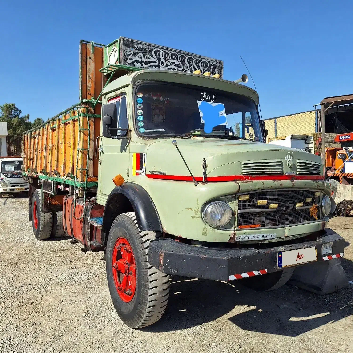 کامیون بنزتک باری مدل ۴۴ همه چی بزرگ|خودرو سنگین|اصفهان, شهرک صنعتی امیرکبیر (شاپور جدید)|دیوار