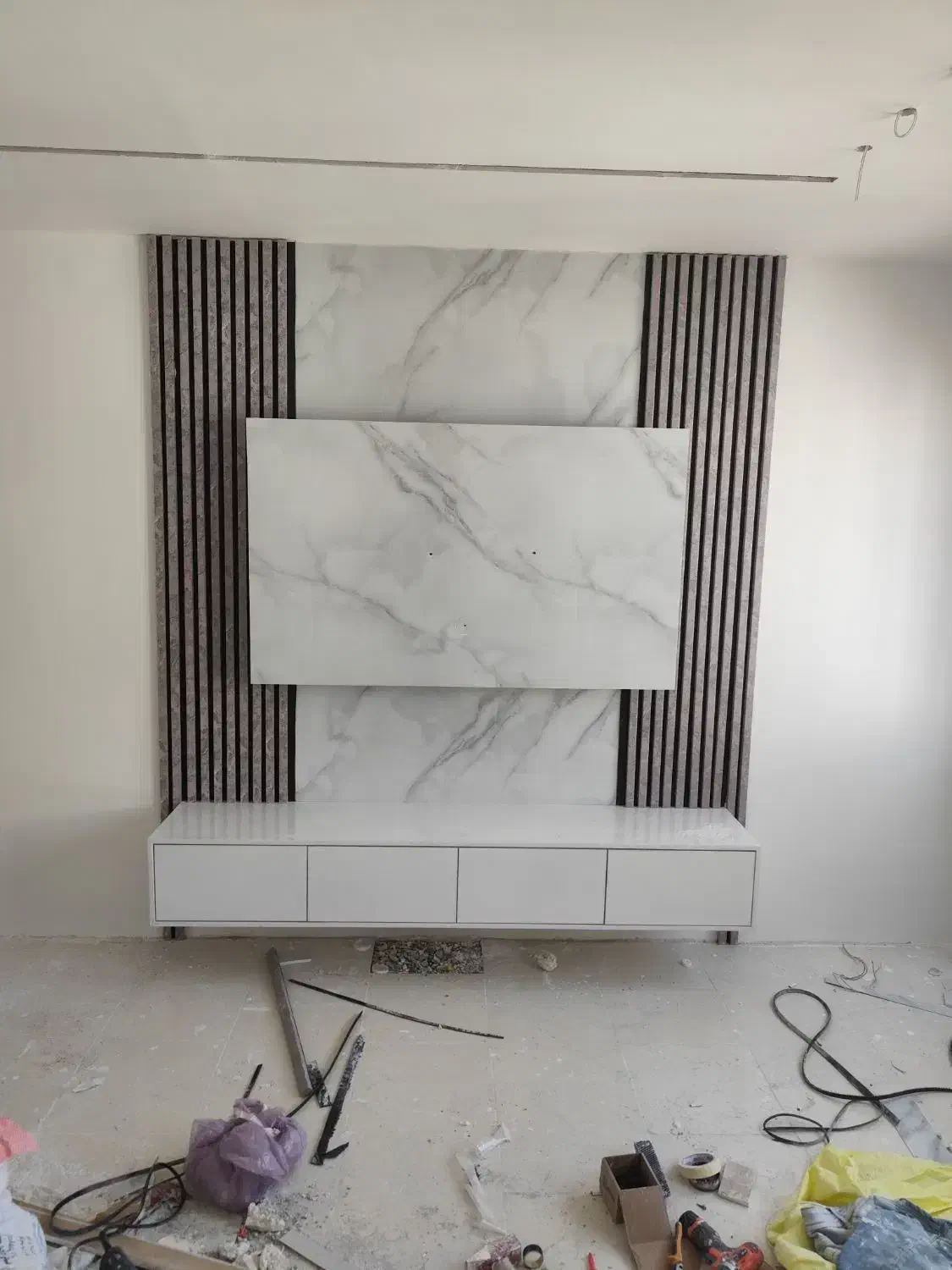 نقاشی کناف کاری لاین نوری|خدمات پیشه و مهارت|پرند, فاز ۶|دیوار