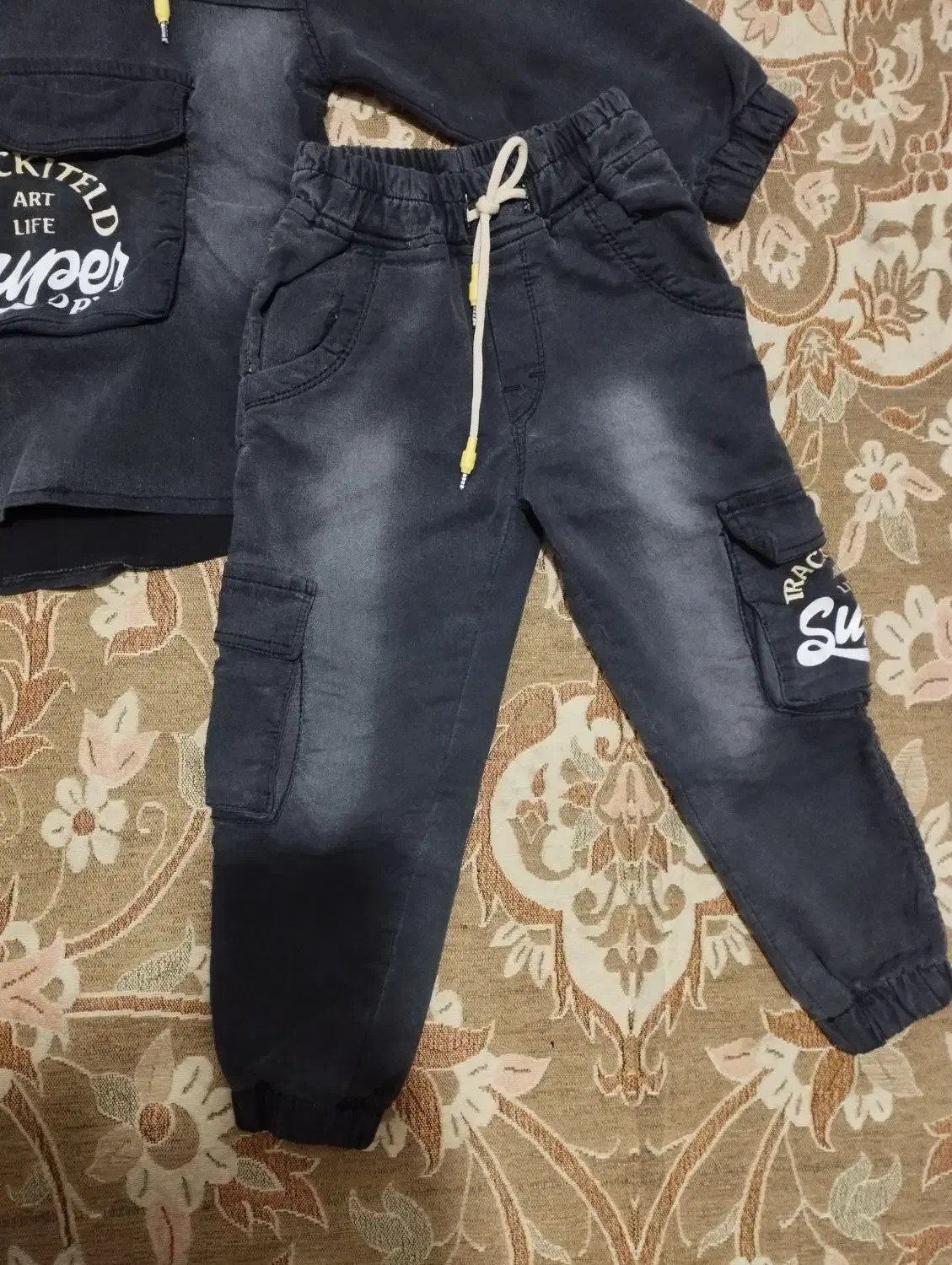 هودی شلوار جنس کتان لی|کفش و لباس بچه|اسفراین, |دیوار