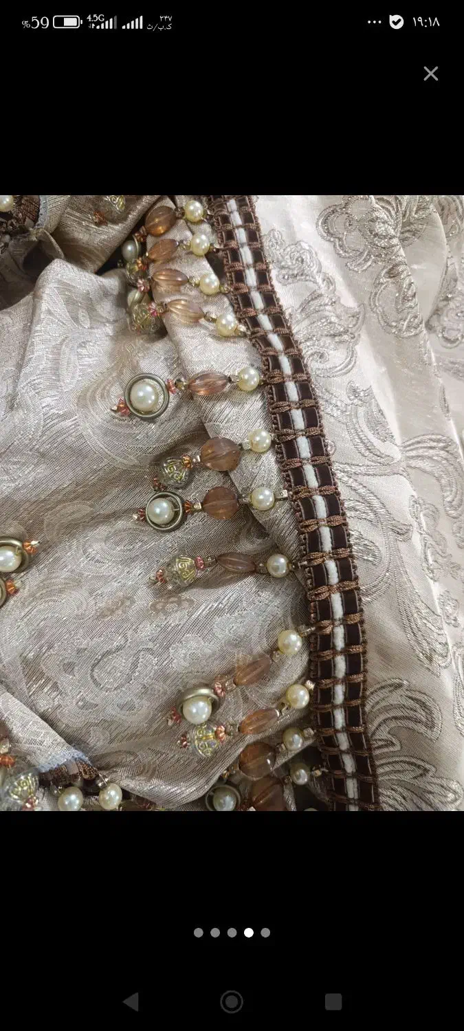 پرده|پرده، رانر، رومیزی|مشهد, کوی سیدی|دیوار