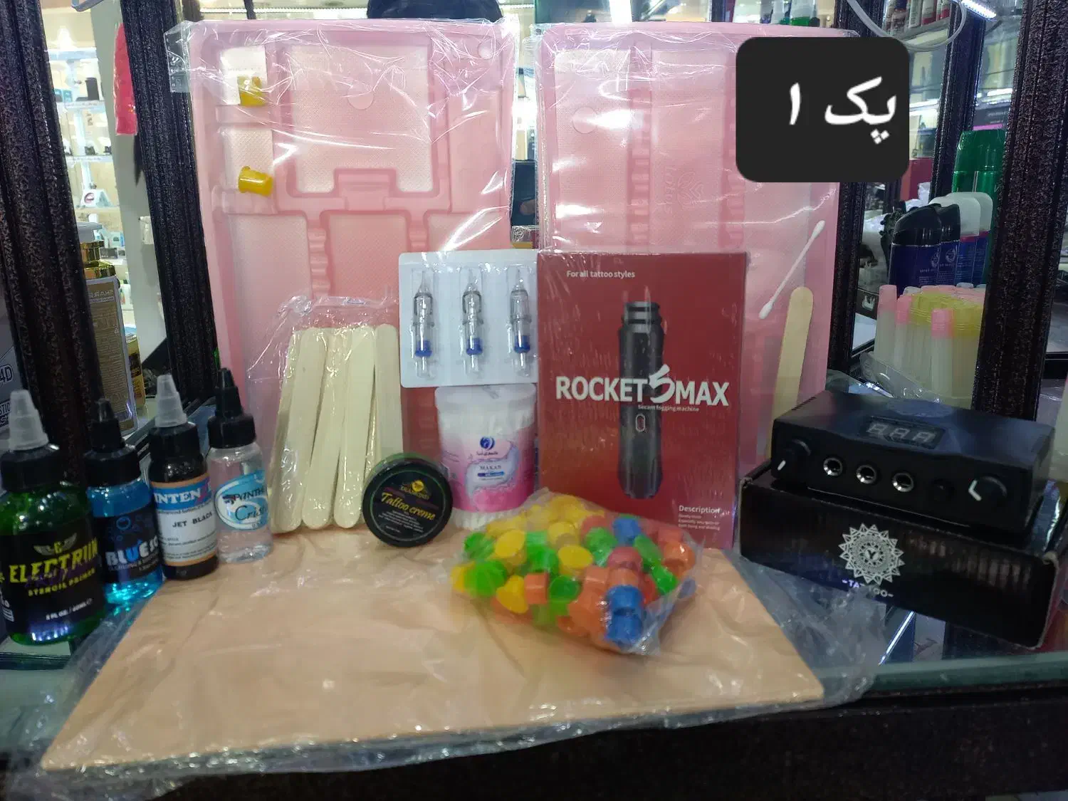 انواع پک دستگاه تتو|آرایشی، بهداشتی، درمانی|اصفهان, نقش جهان|دیوار