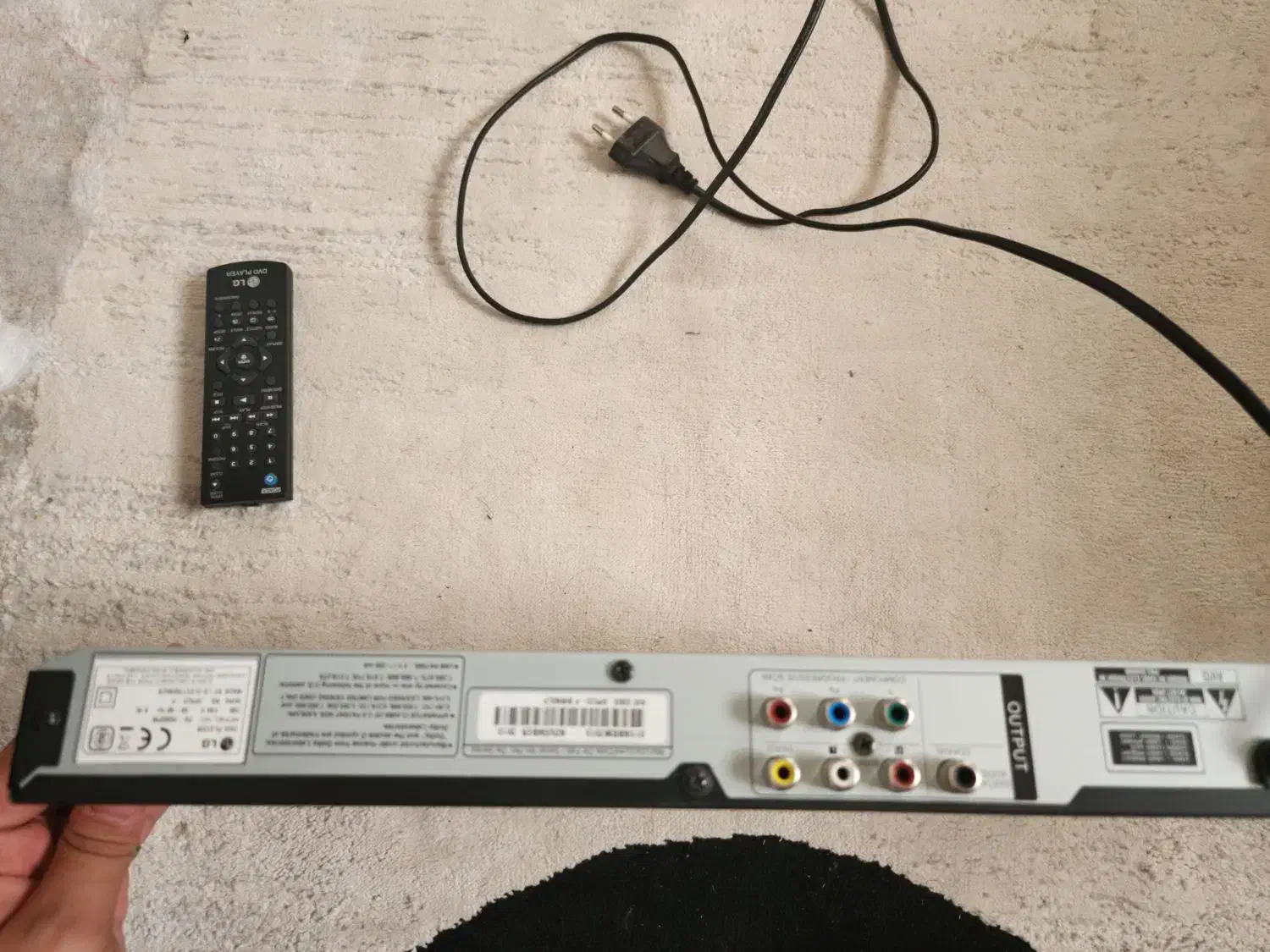 دی‌وی‌دی پلیر ال‌جی . LG DVD Player|پخش‌کننده DVD و ویدیو|شهرکرد, |دیوار