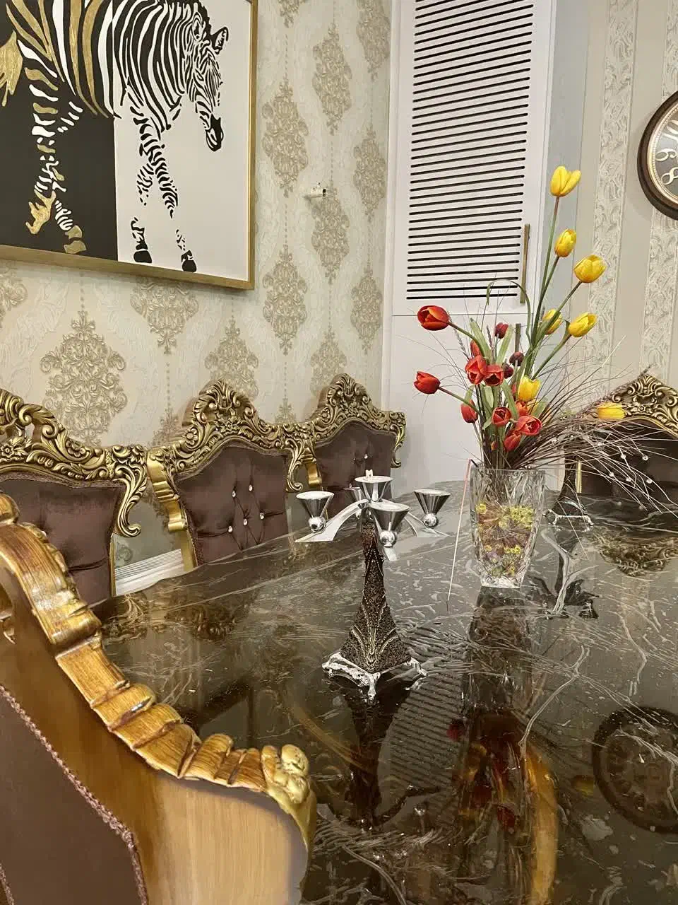 ناهار خوری ۶ نفره|میز و صندلی غذاخوری|اصفهان, شاه پسند|دیوار