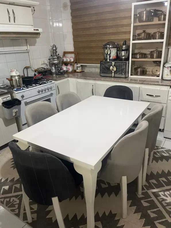 میز ناهارخوری|میز و صندلی غذاخوری|ورامین, ورامین|دیوار