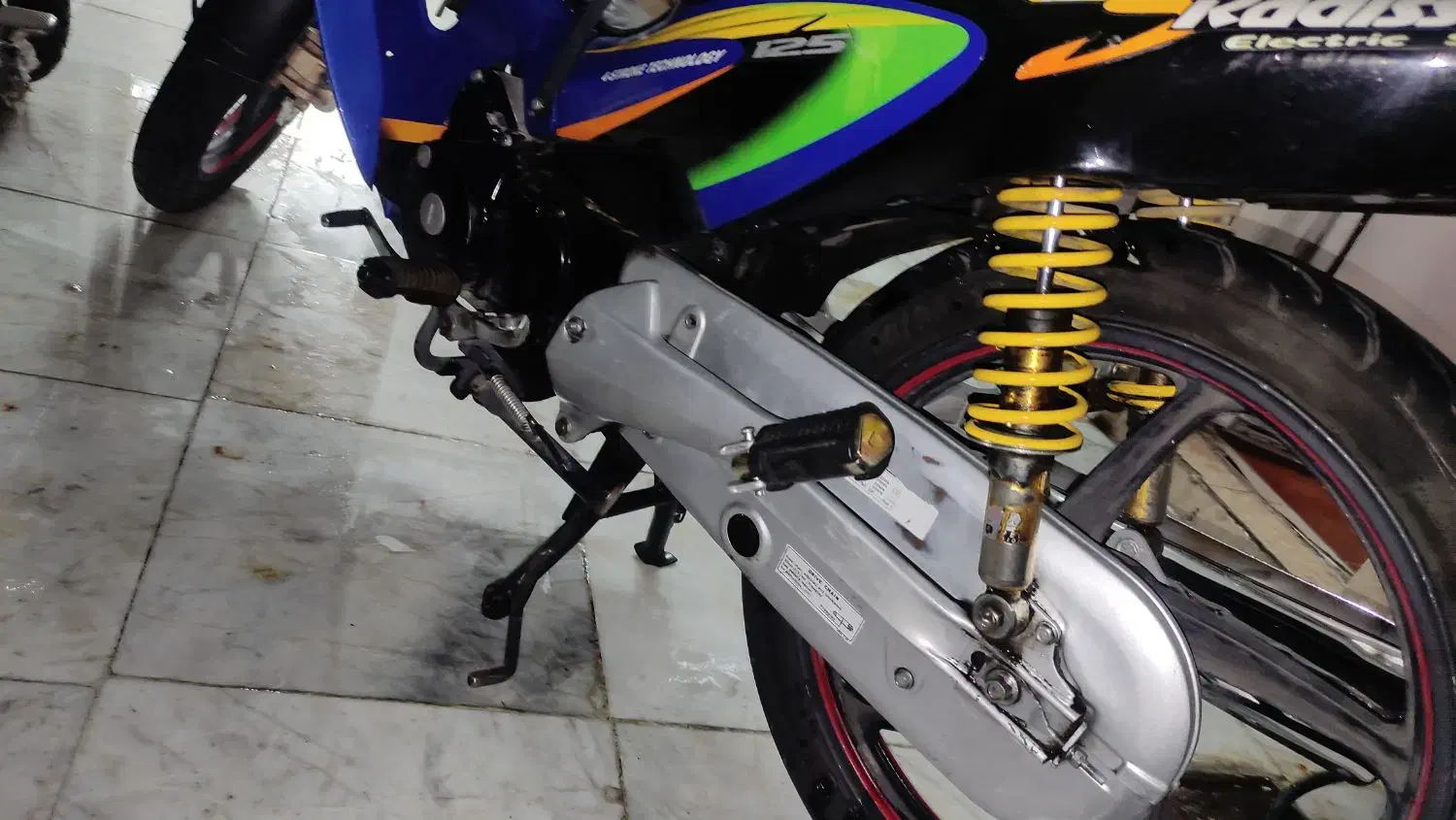 طرح ویو125 مدل91 8 سال خواب|موتورسیکلت|ری, شهادت|دیوار