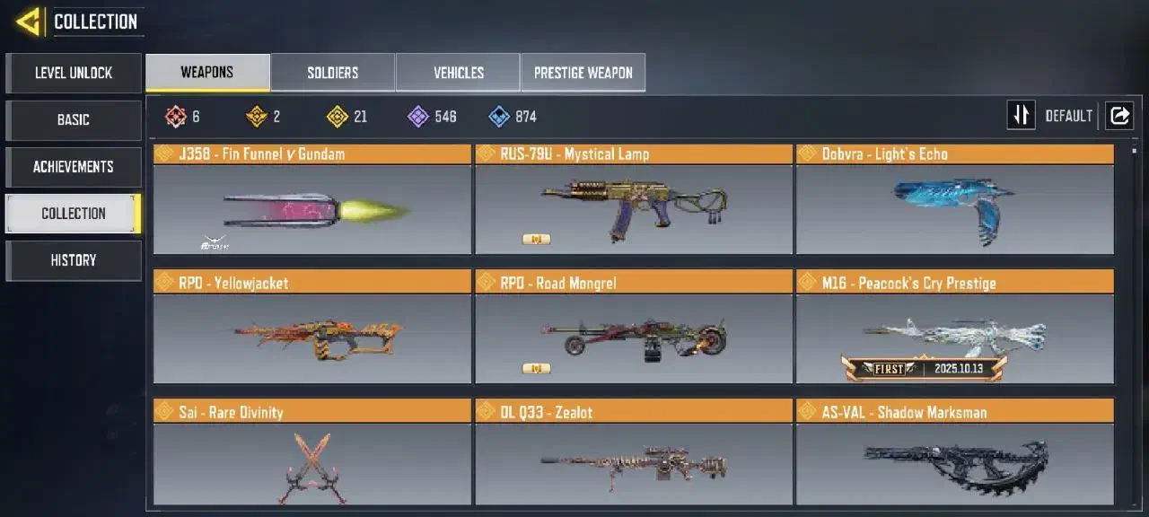 اکانت فول محتوا کالاف موبایل|کنسول، بازی ویدئویی و آنلاین|تهران, پامنار|دیوار